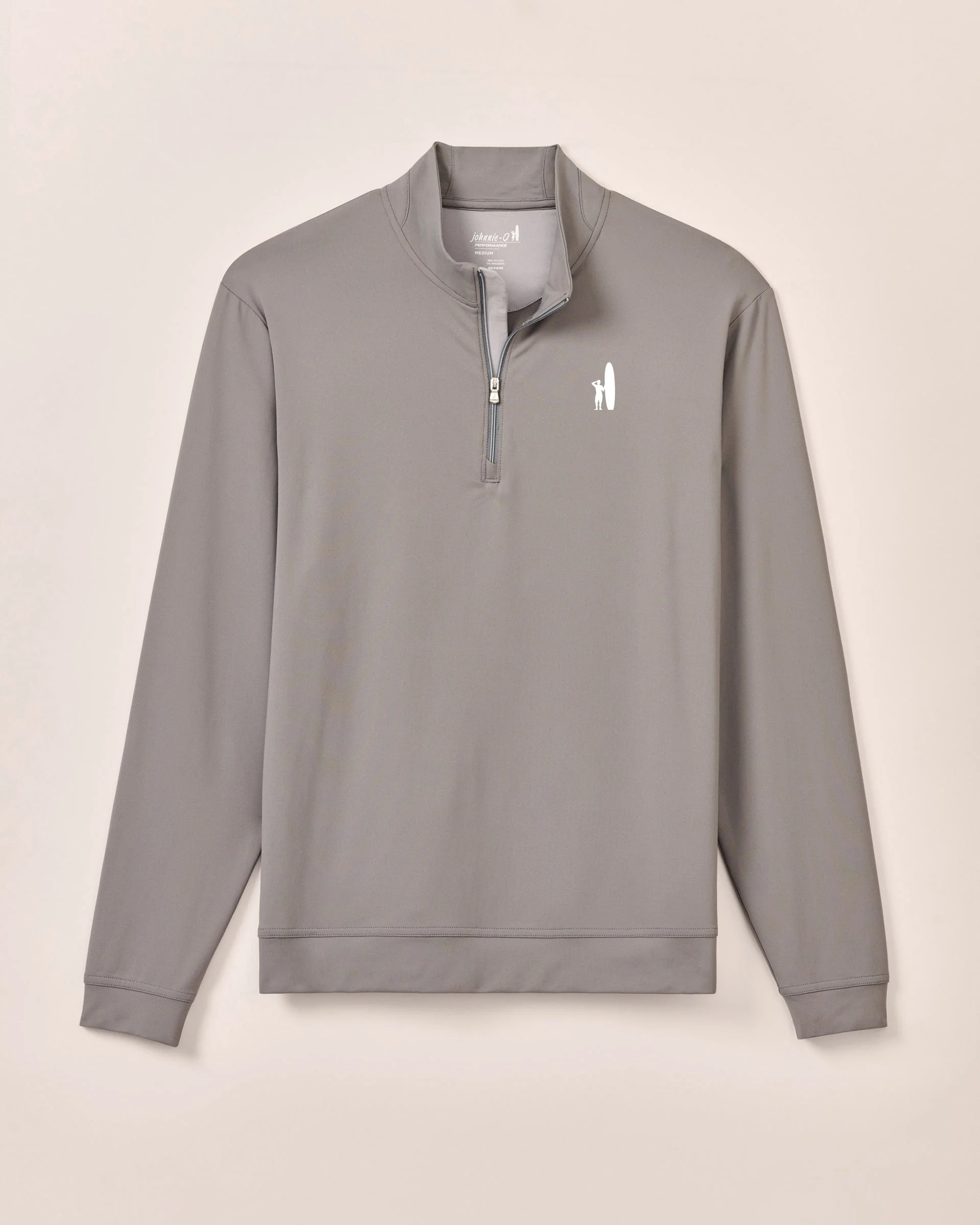 Custom Surfer Logo Motion Performance 1/4 Zip