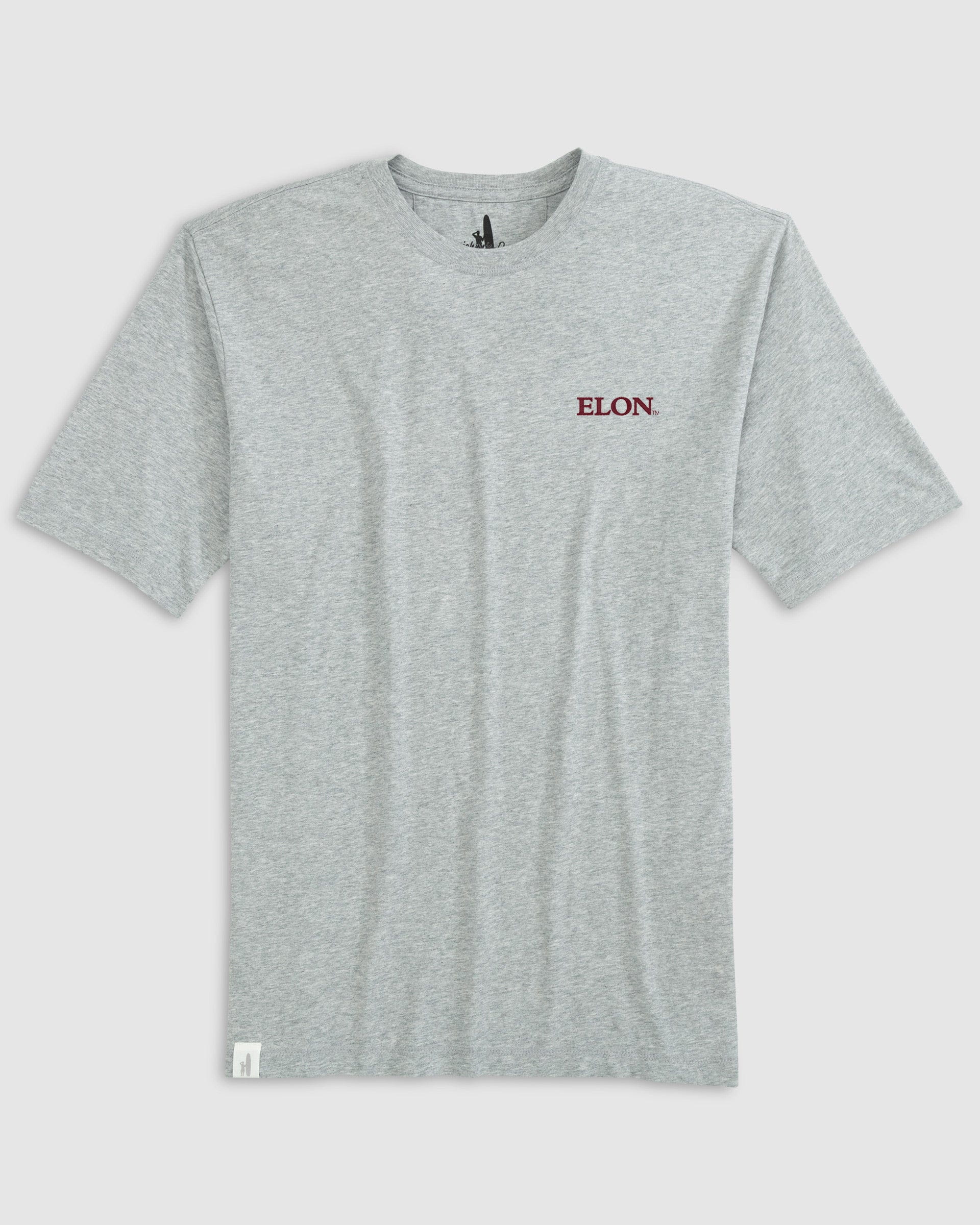 Elon Heathered Spencer Cotton T-Shirt