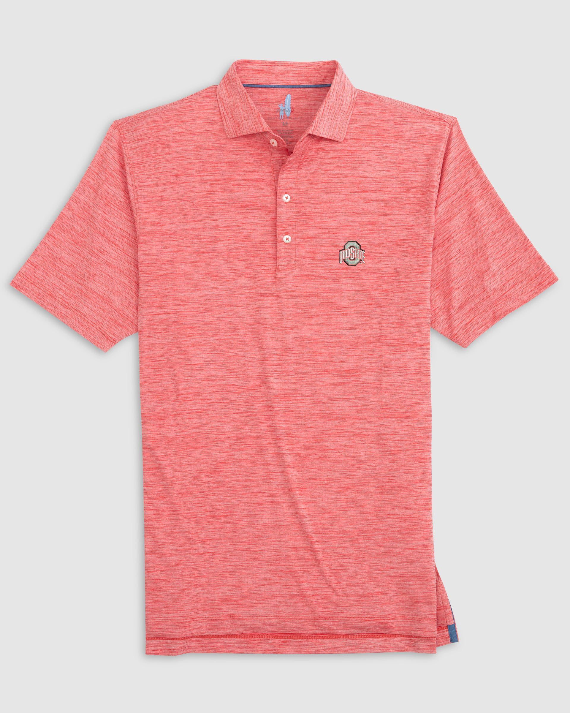 Ohio State Huronn Featherweight Performance Polo