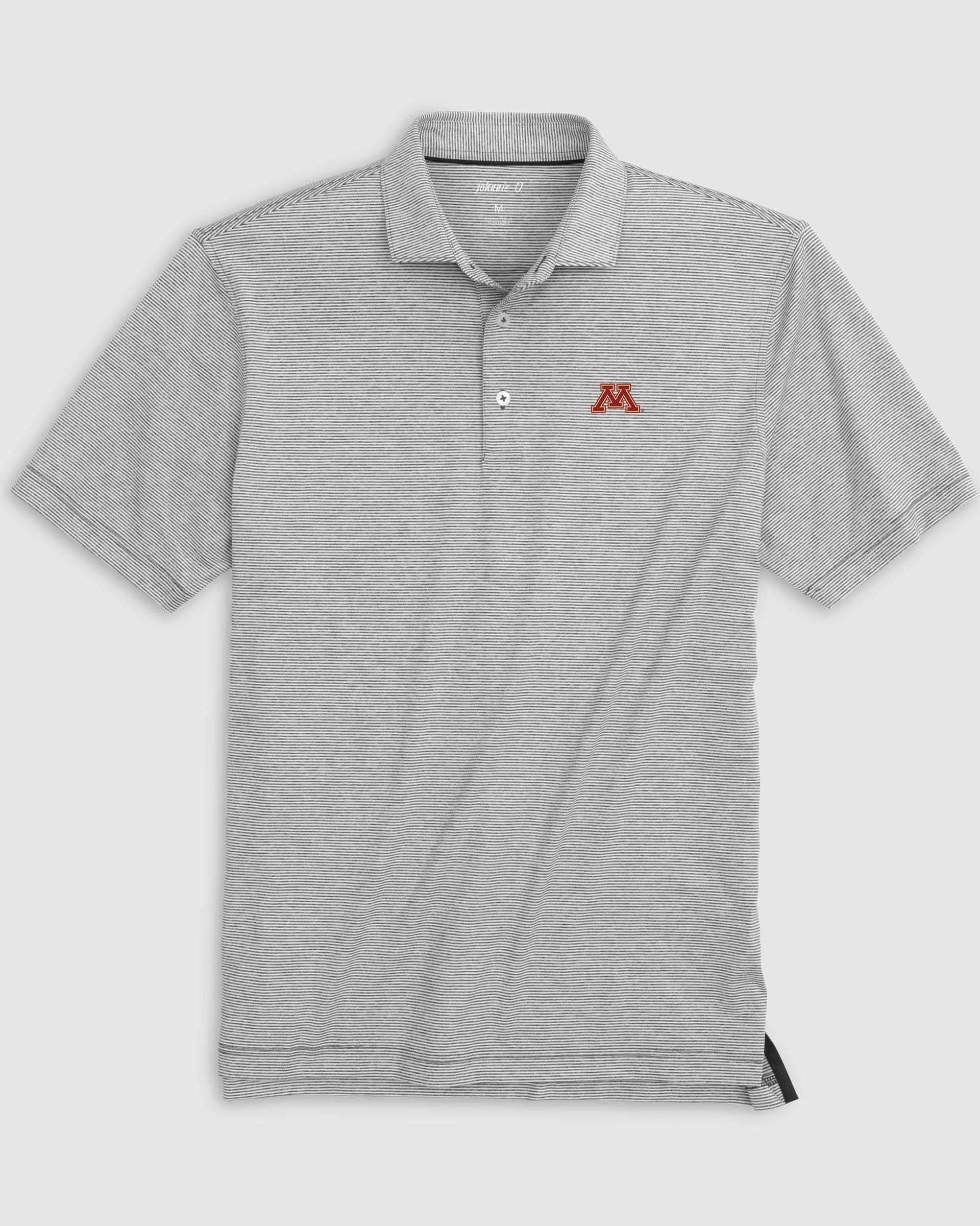 Minnesota Lyndonn Striped Jersey Performance Polo