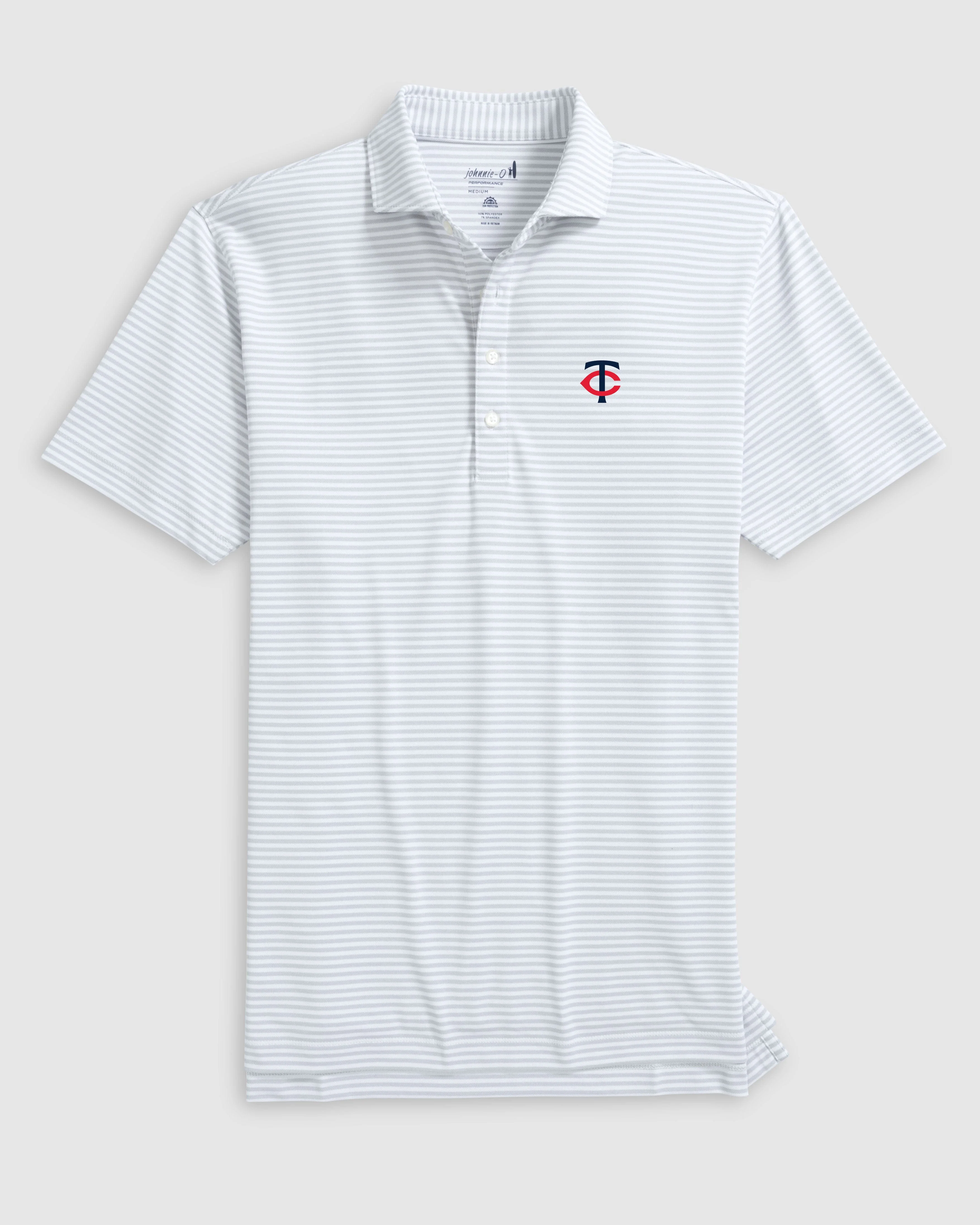 Minnesota Twins Stetsons Performance Mesh Polo