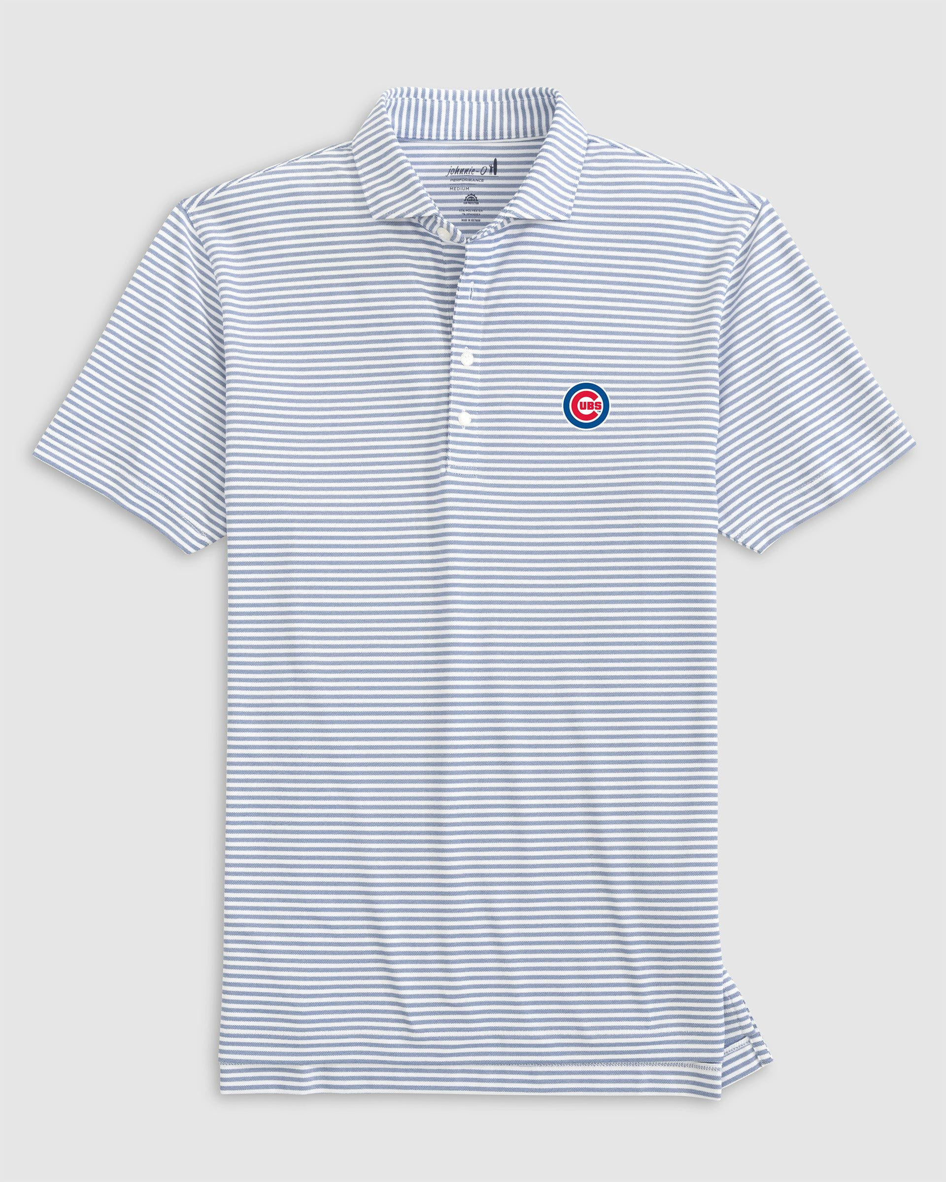 Chicago Cubs Stetsons Performance Mesh Polo