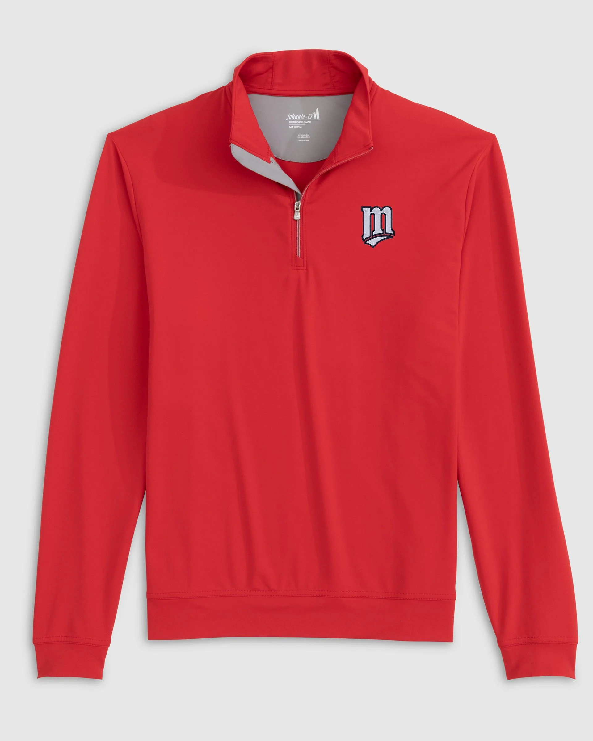 Minnesota Twins Motion Performance 1/4 Zip - Cooperstown Logo