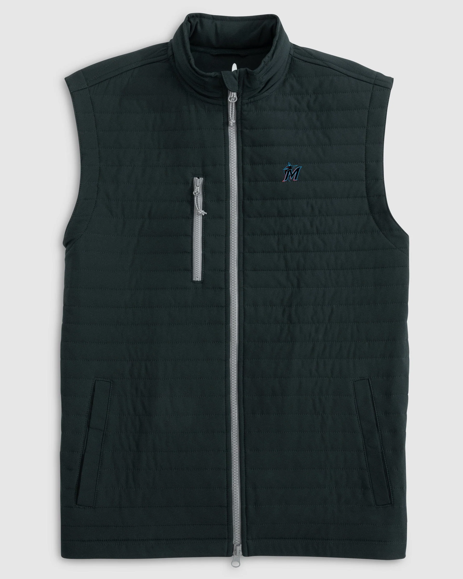 Miami Marlins Crosswind Quilted Performance Vest