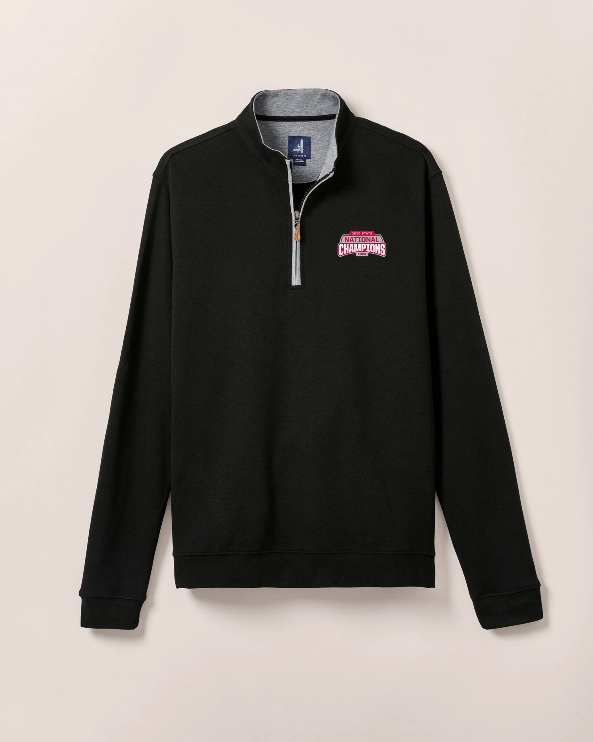 Ohio State Sully 1/4 Zip Pullover - 2024 CFP Champions Logo