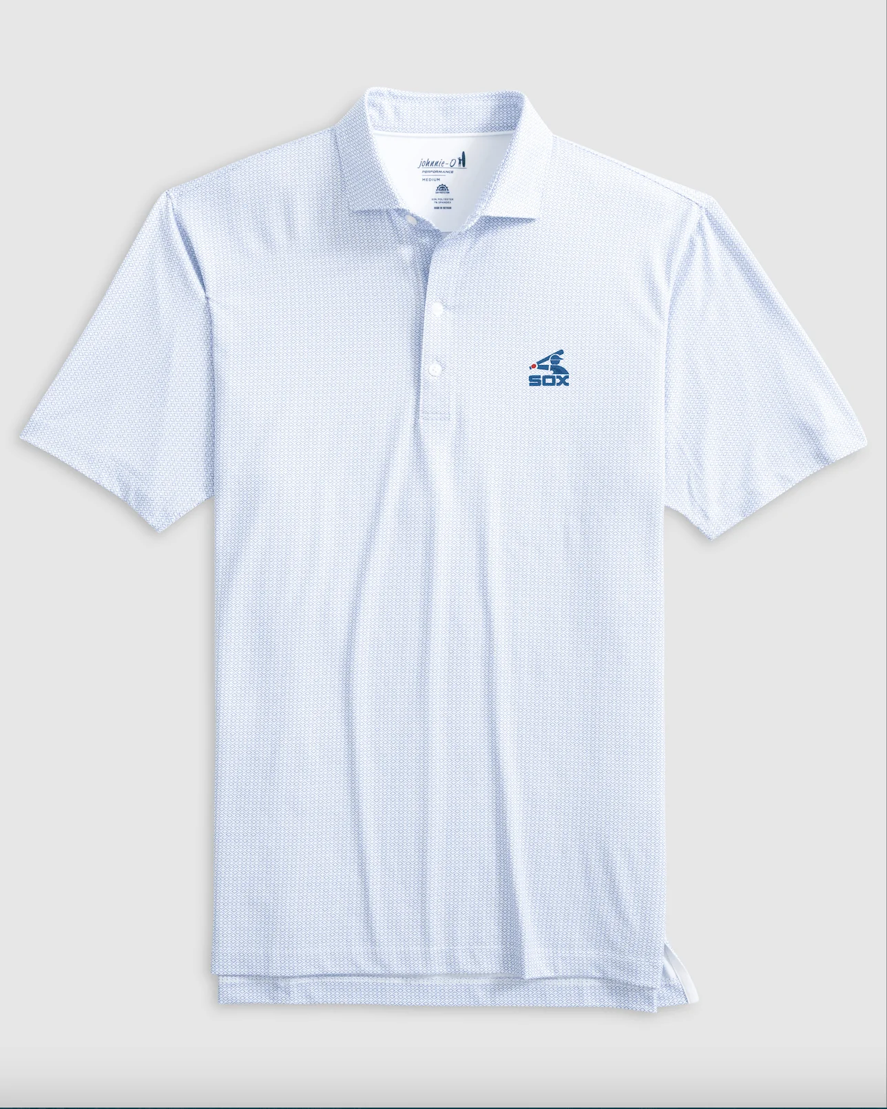 Chicago White Sox Slade Performance Jersey Printed Polo - Cooperstown Logo