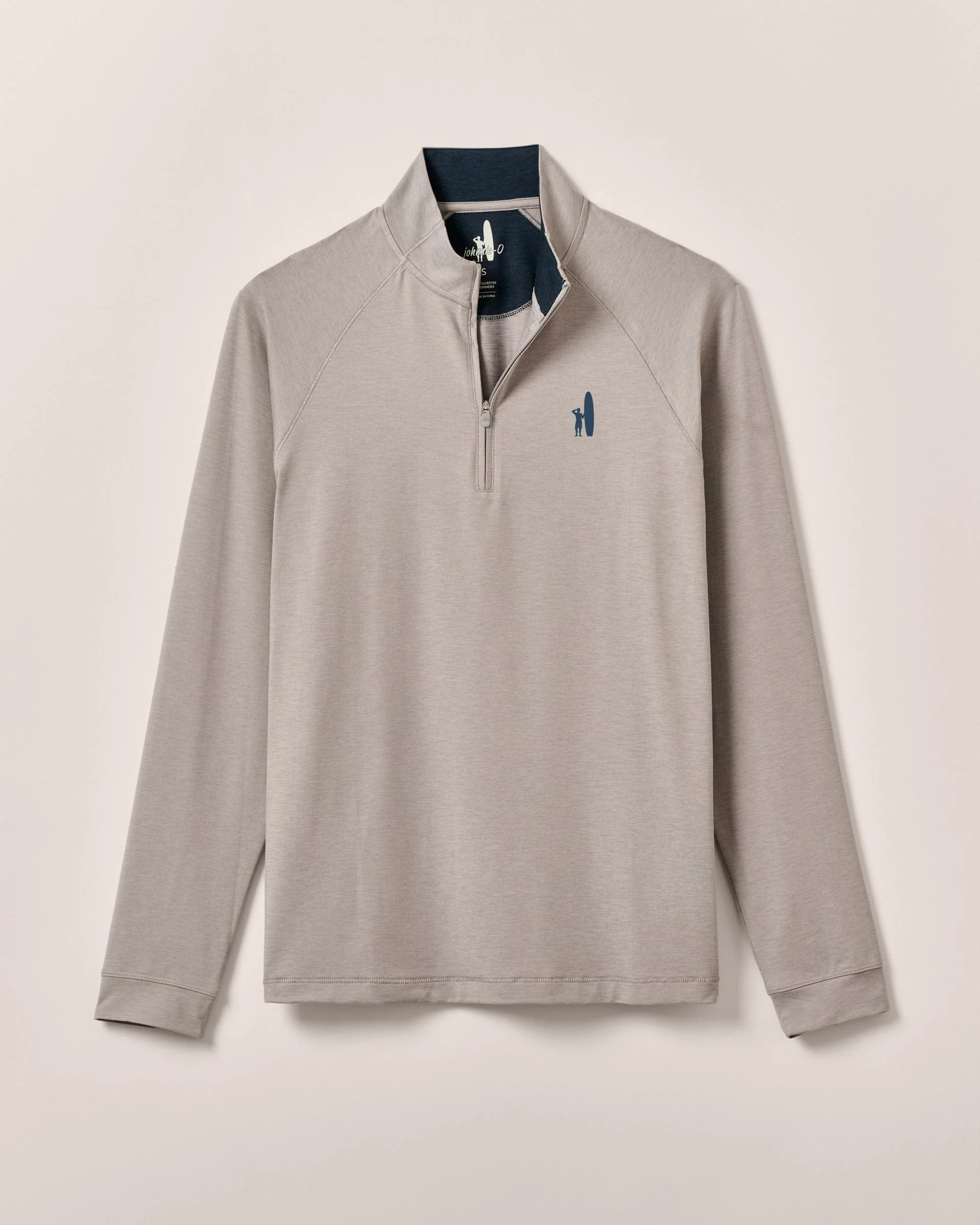 Custom Surfer Logo Freeborne Performance 1/4 Zip Pullover
