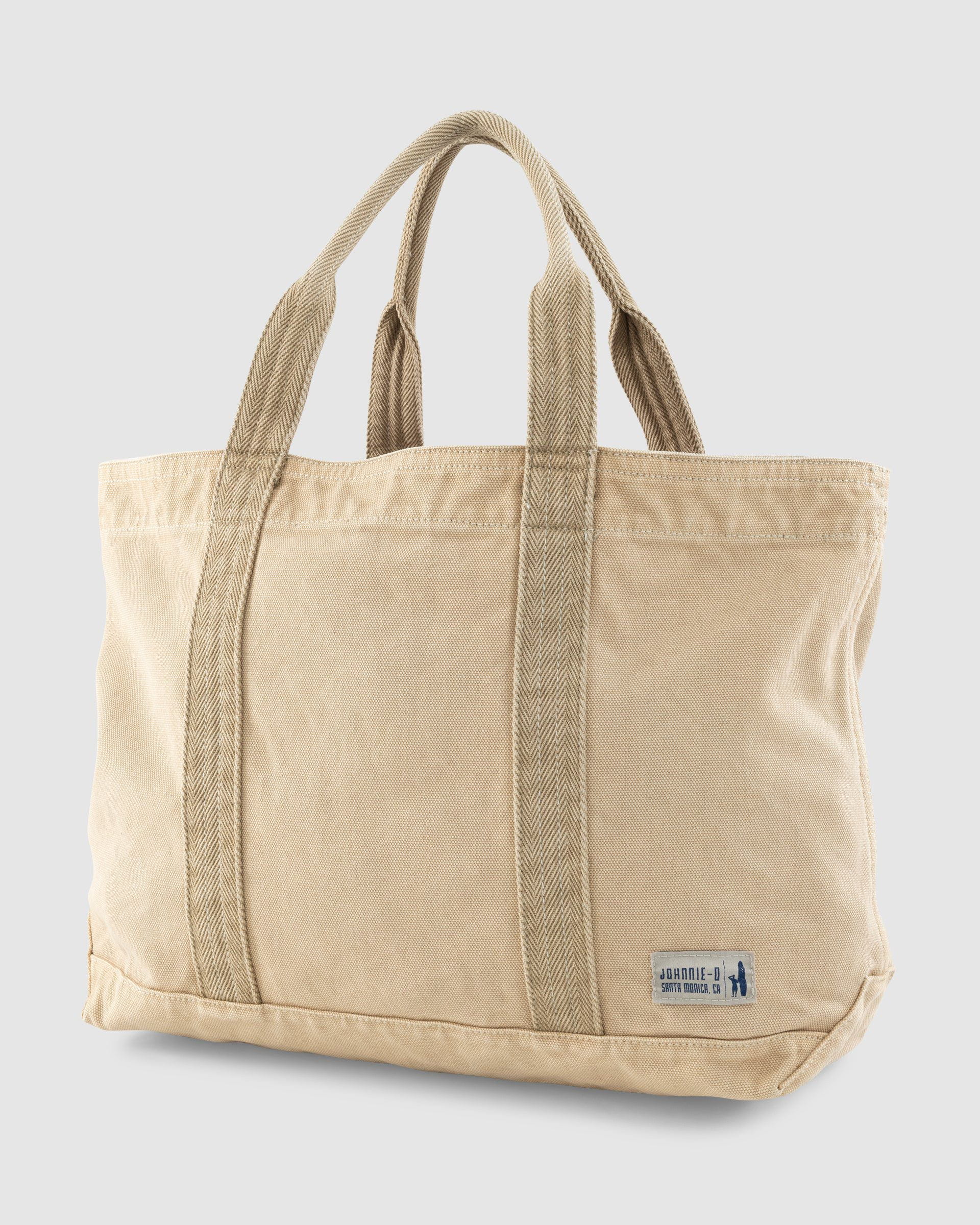 Garment Dyed Canvas Tote Bag