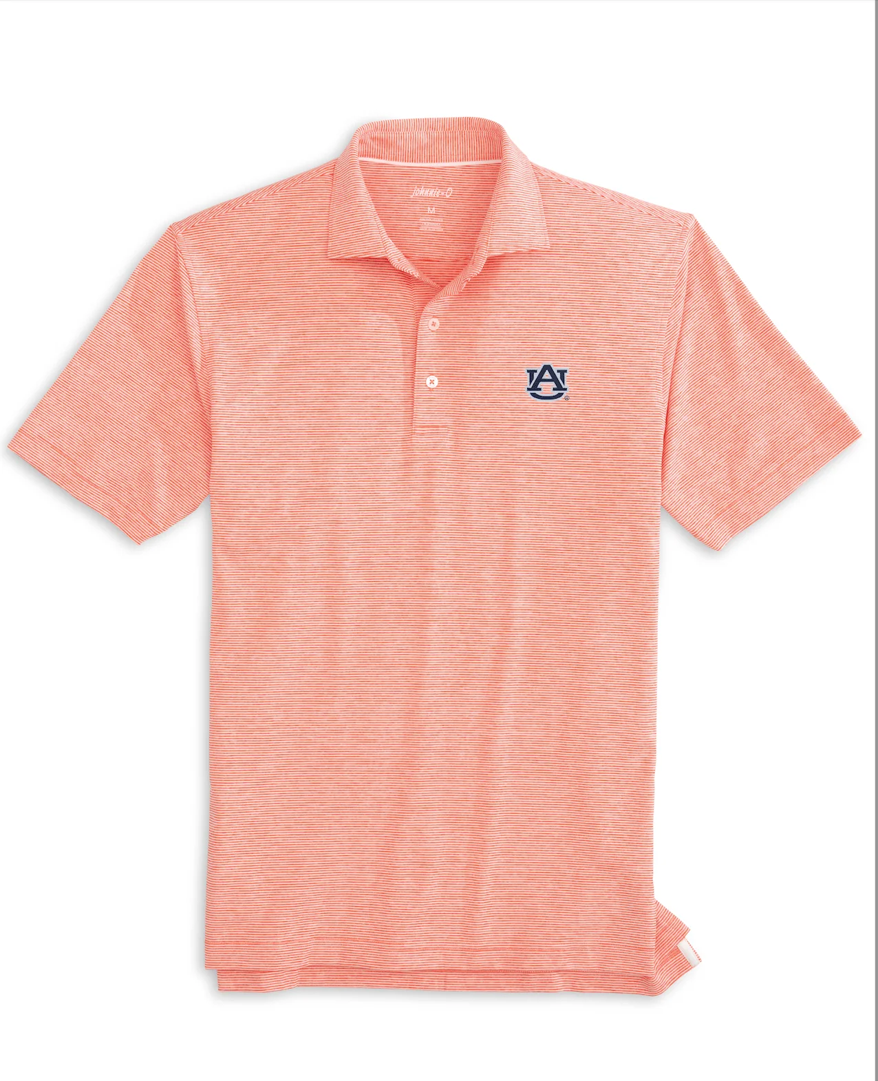 Auburn Lyndonn Striped Jersey Performance Polo