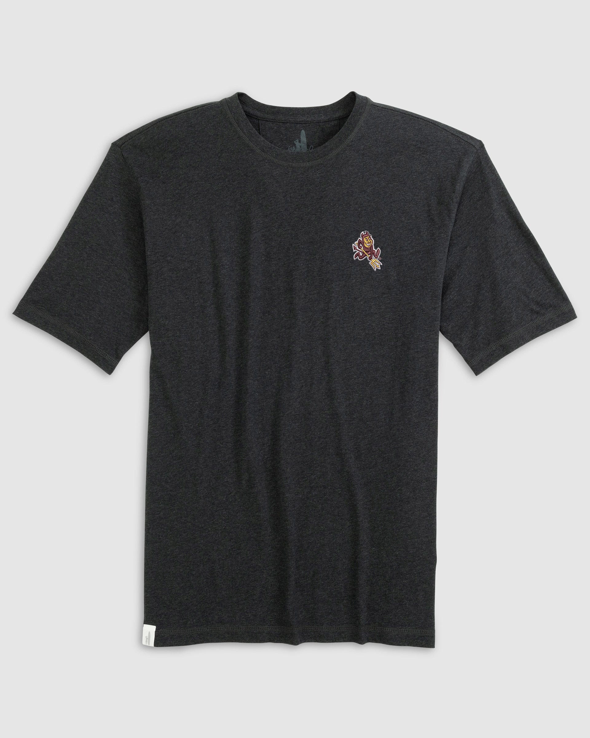 Arizona State Heathered Spencer Cotton T-Shirt - Sparky Logo
