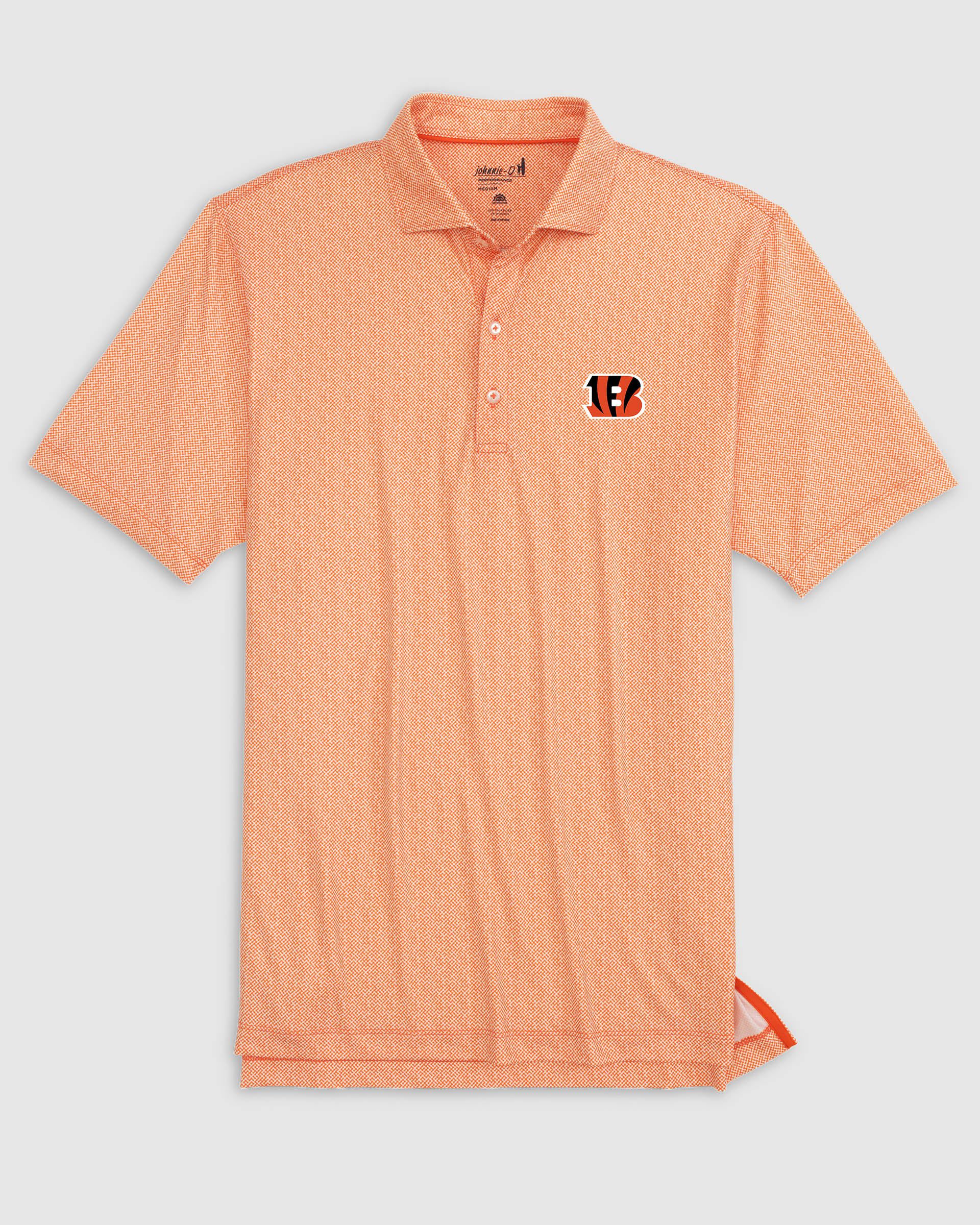 Cincinnati Bengals Hinson Performance Jersey Polo