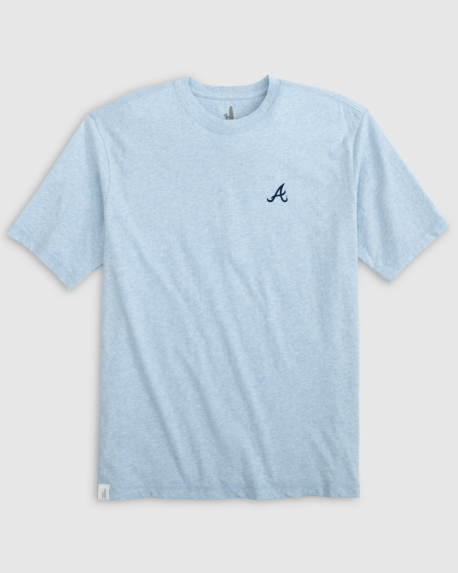 Atlanta Braves Heathered Spencer Cotton T-Shirt