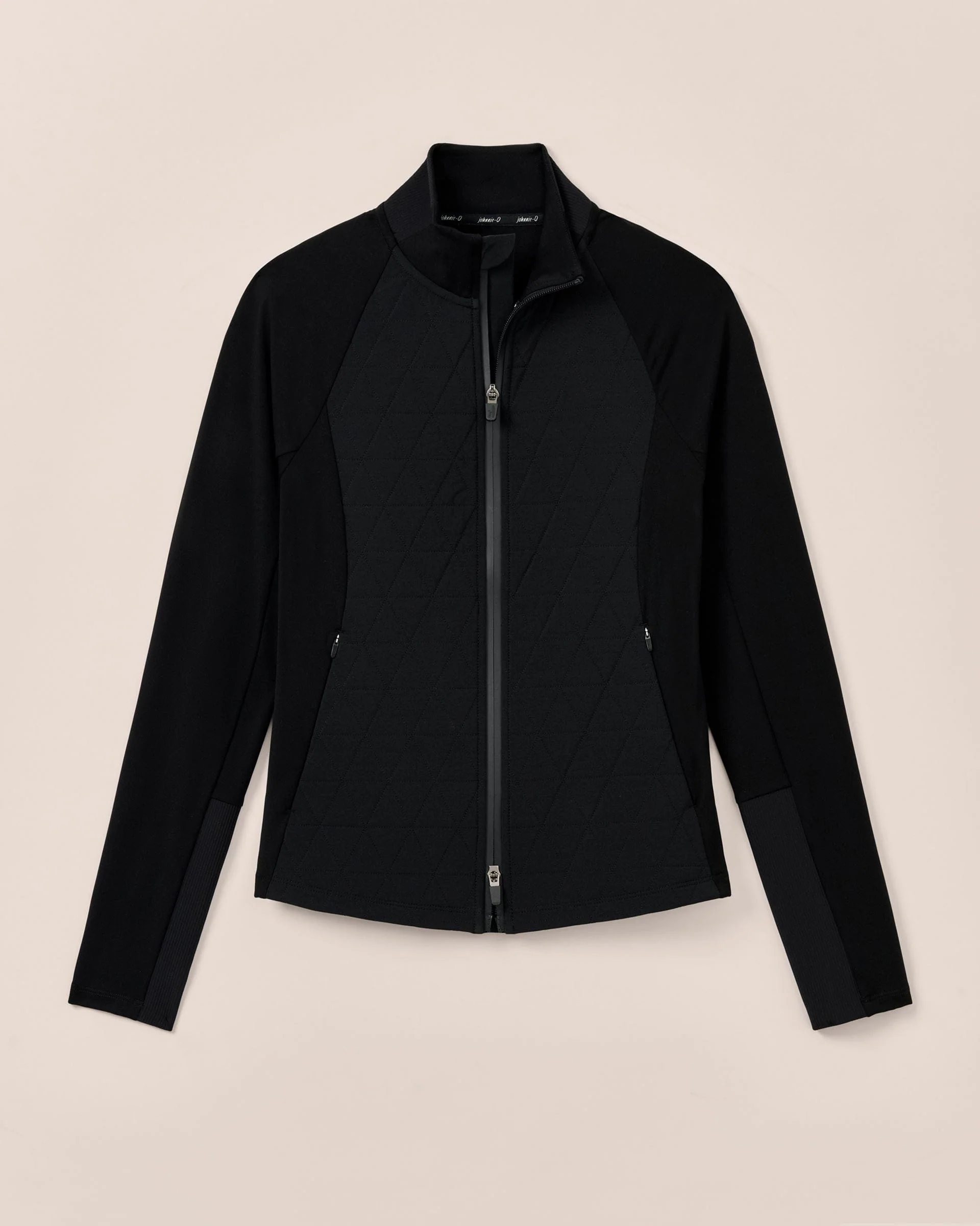 Hannah Performance Mixed Media Jacket