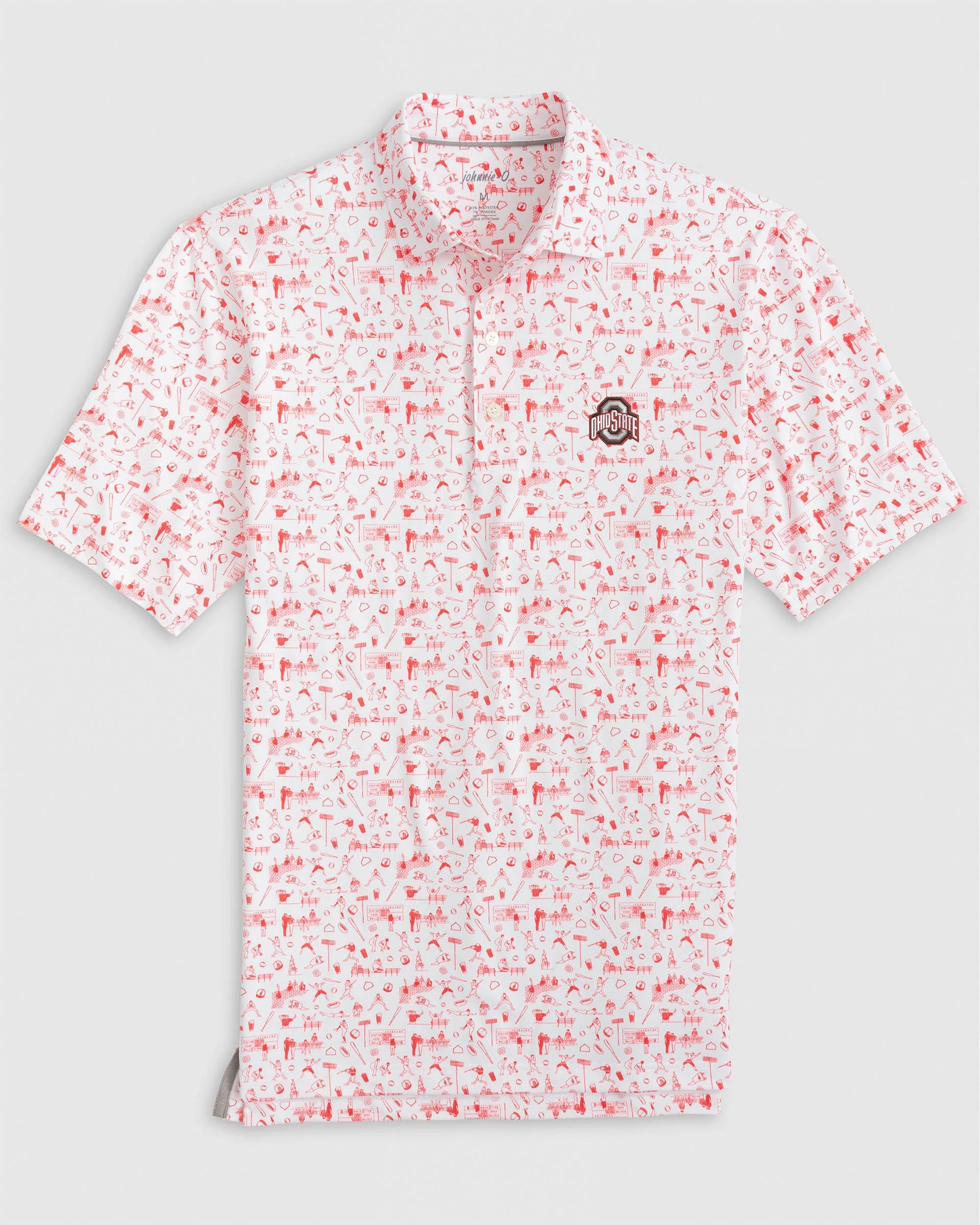 Ohio Ballpark Printed Performance Jersey Polo