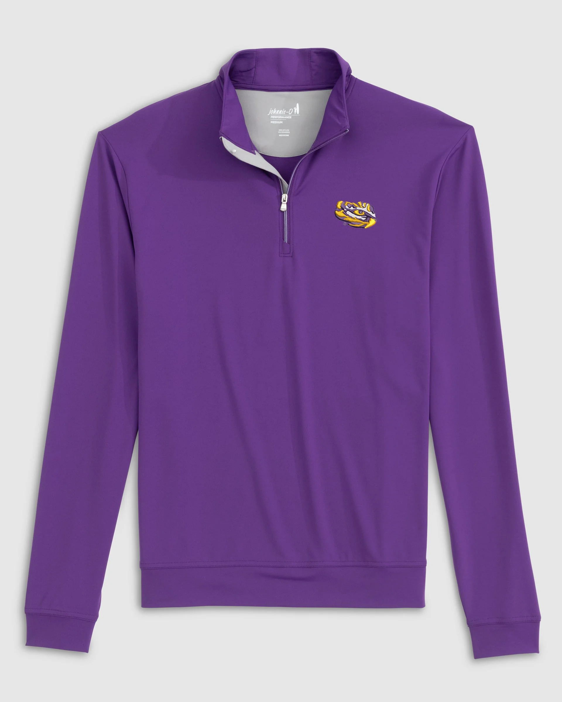 Louisiana State Motion Performance 1/4 Zip - Tiger Eye Logo