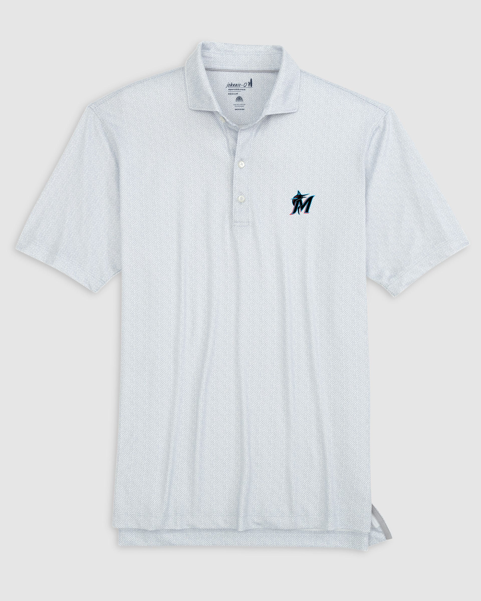 Miami Marlins Hinson Printed Jersey Performance Polo