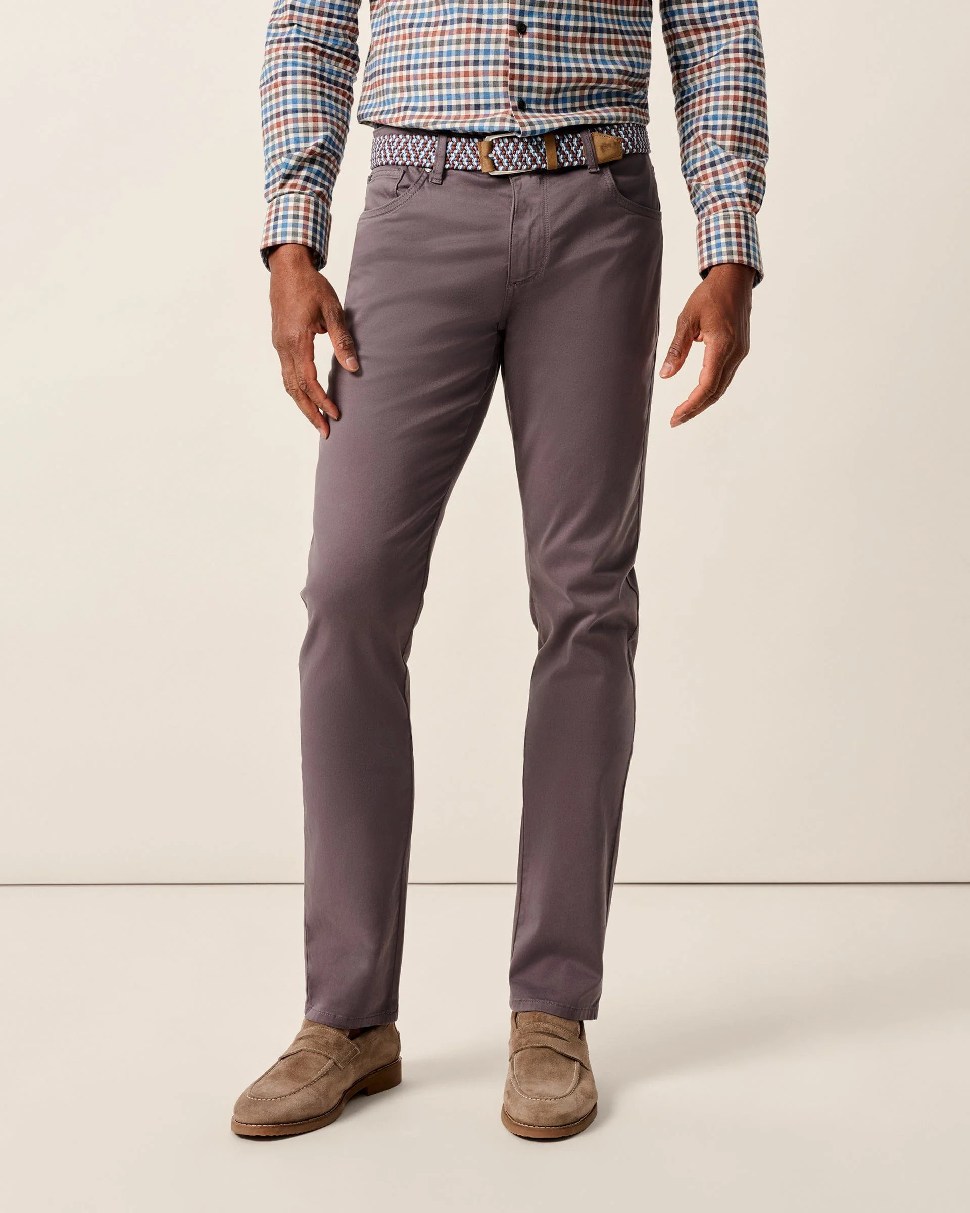 Carmel Sateen 5-Pocket Pants