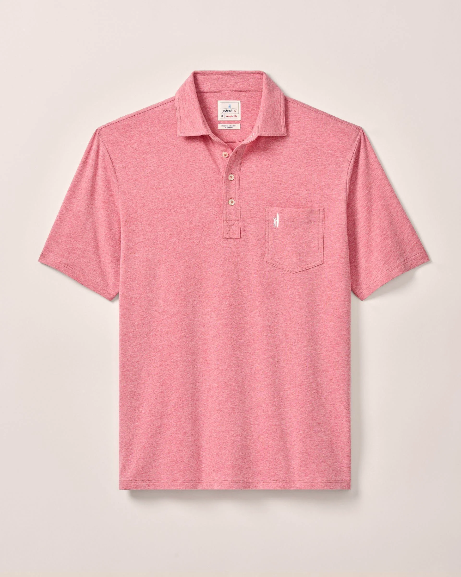 Original 4-Button Polo - Heathered 2.0