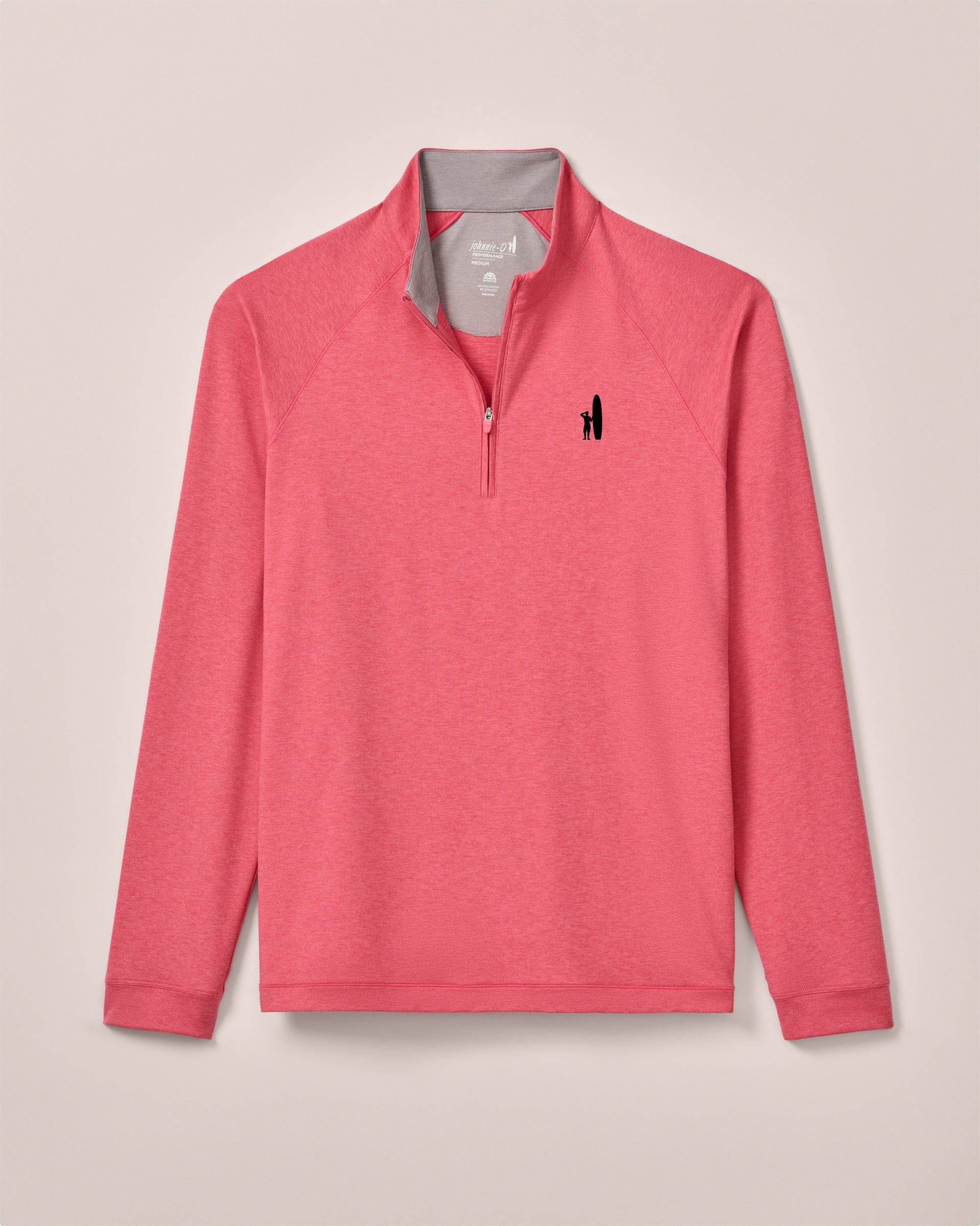 Custom Surfer Logo Freeborne Performance 1/4 Zip Pullover