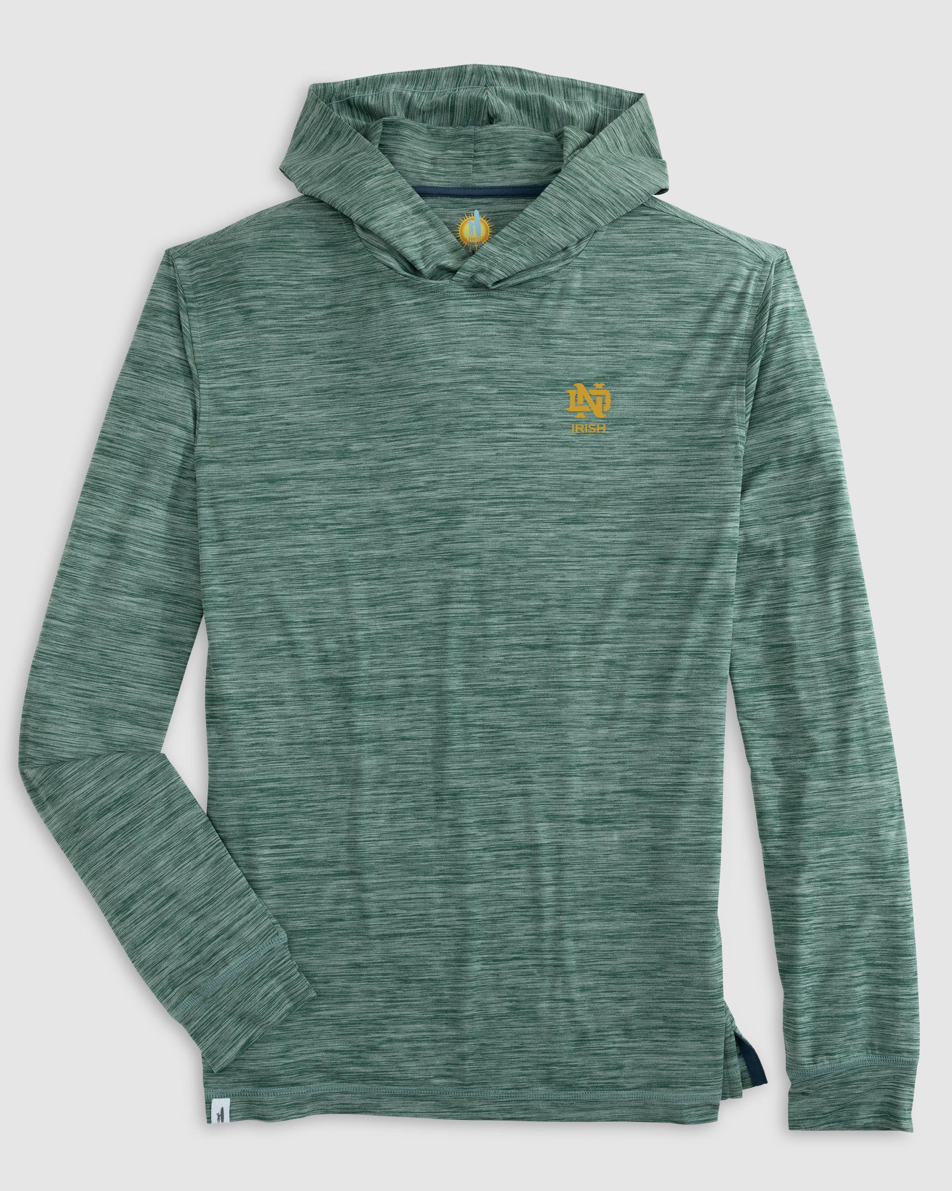 Notre Dame Talon Performance Hoodie - Vintage Logo