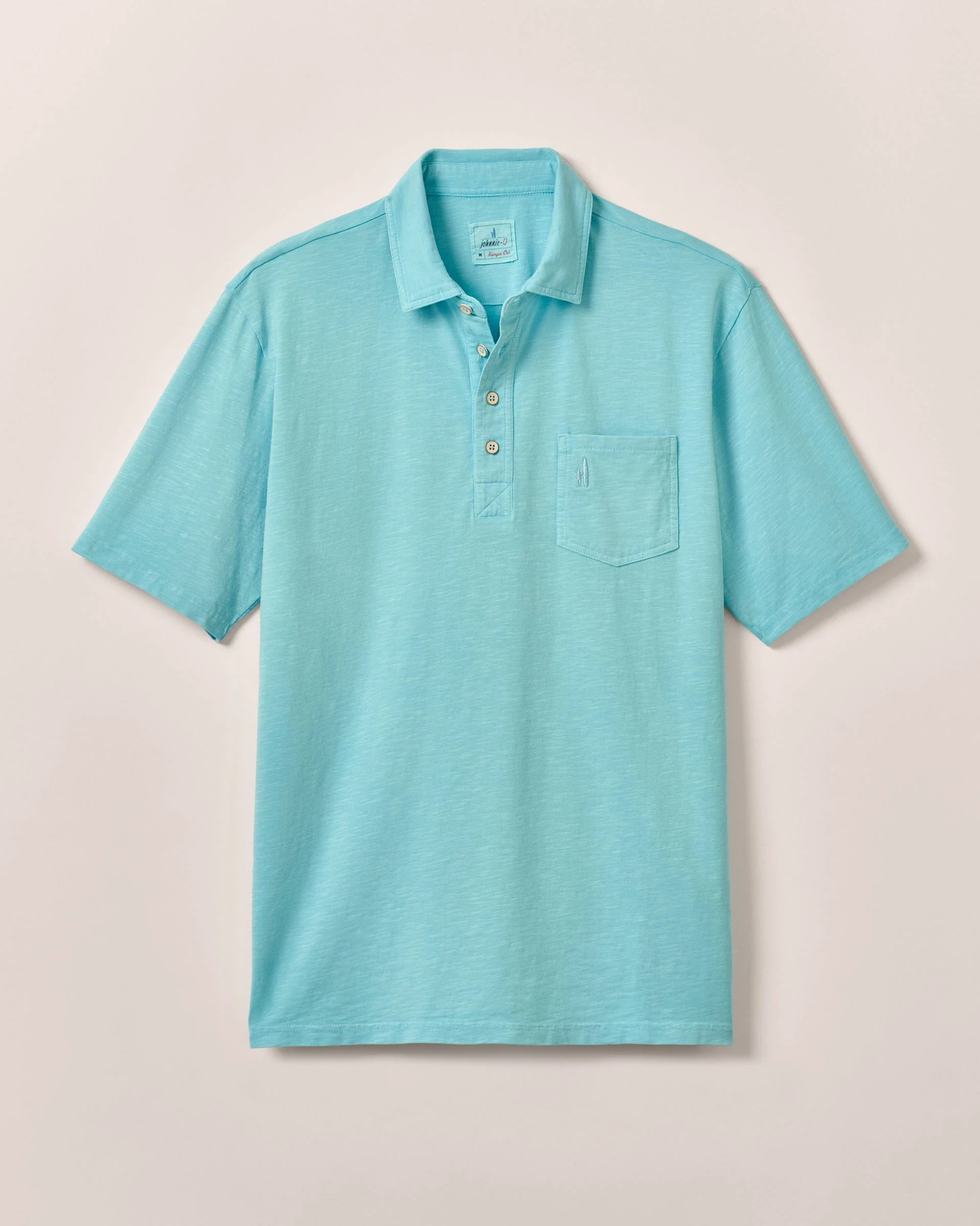 Original 4-Button Polo - Coastal Wash