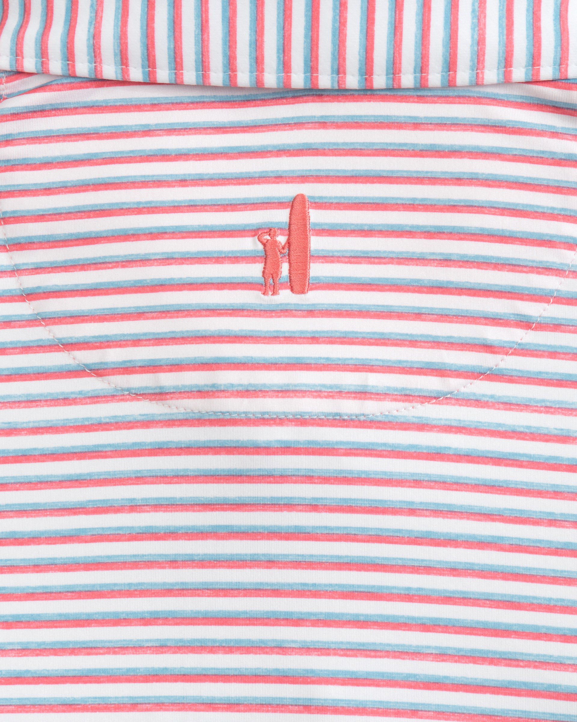 Featherweight Performance Polo - Warwick Stripe
