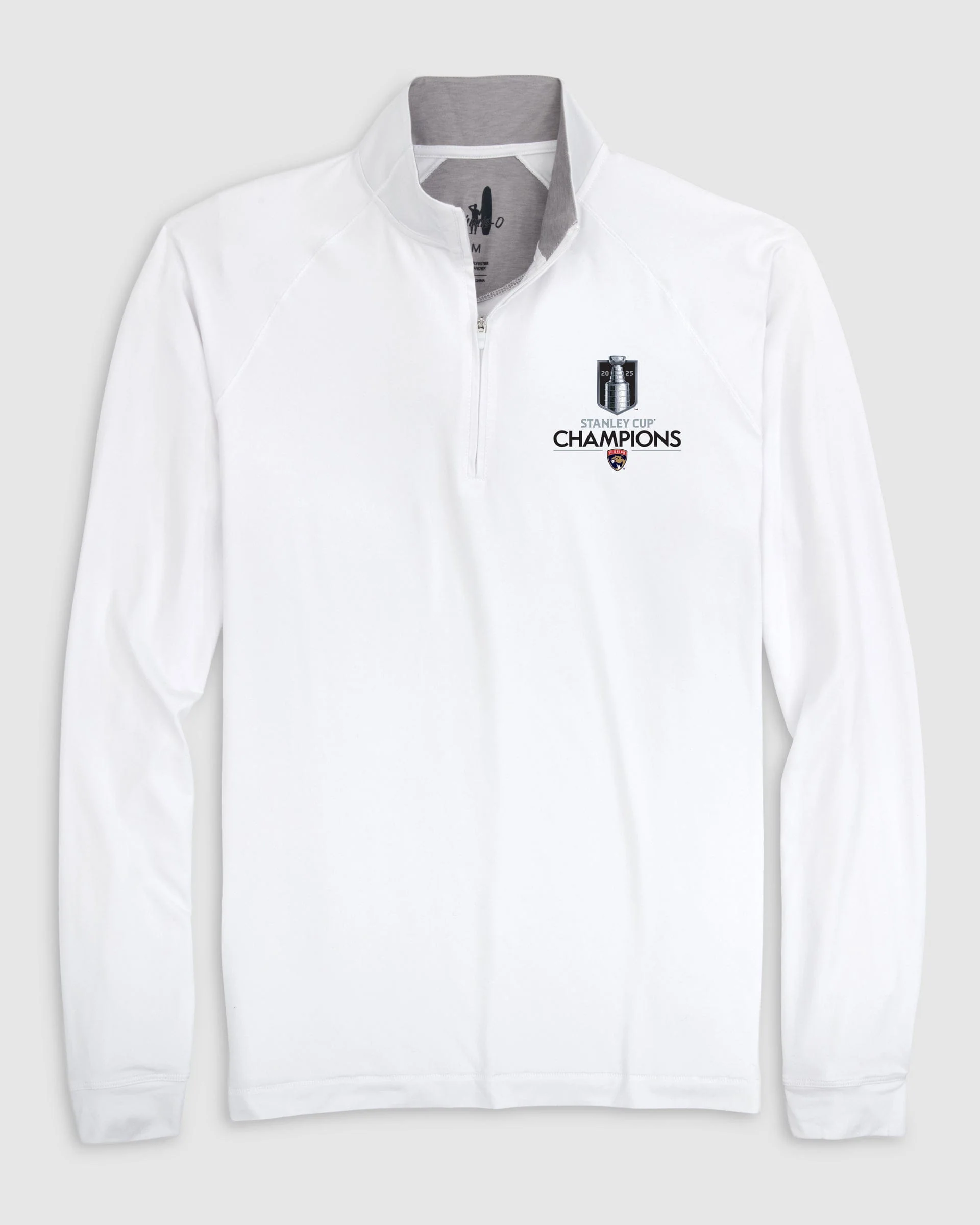 Florida Panthers Freeborne Performance 1/4 Zip  - 2025 Stanley Cup Champions Logo
