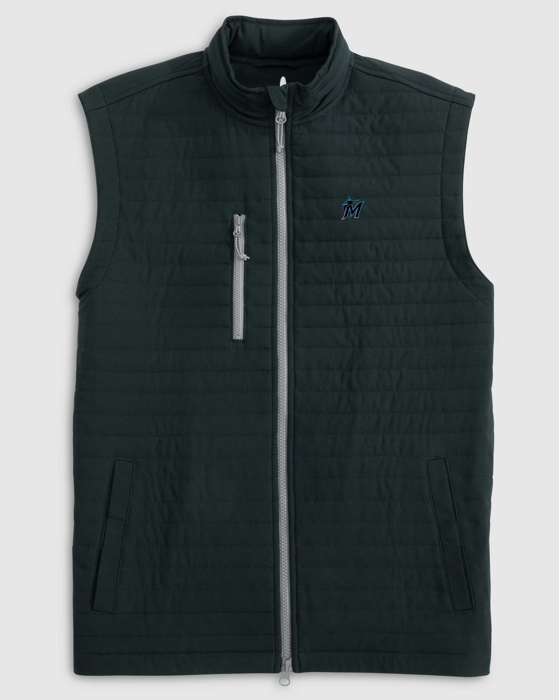 Miami Marlins Crosswind Quilted Performance Vest