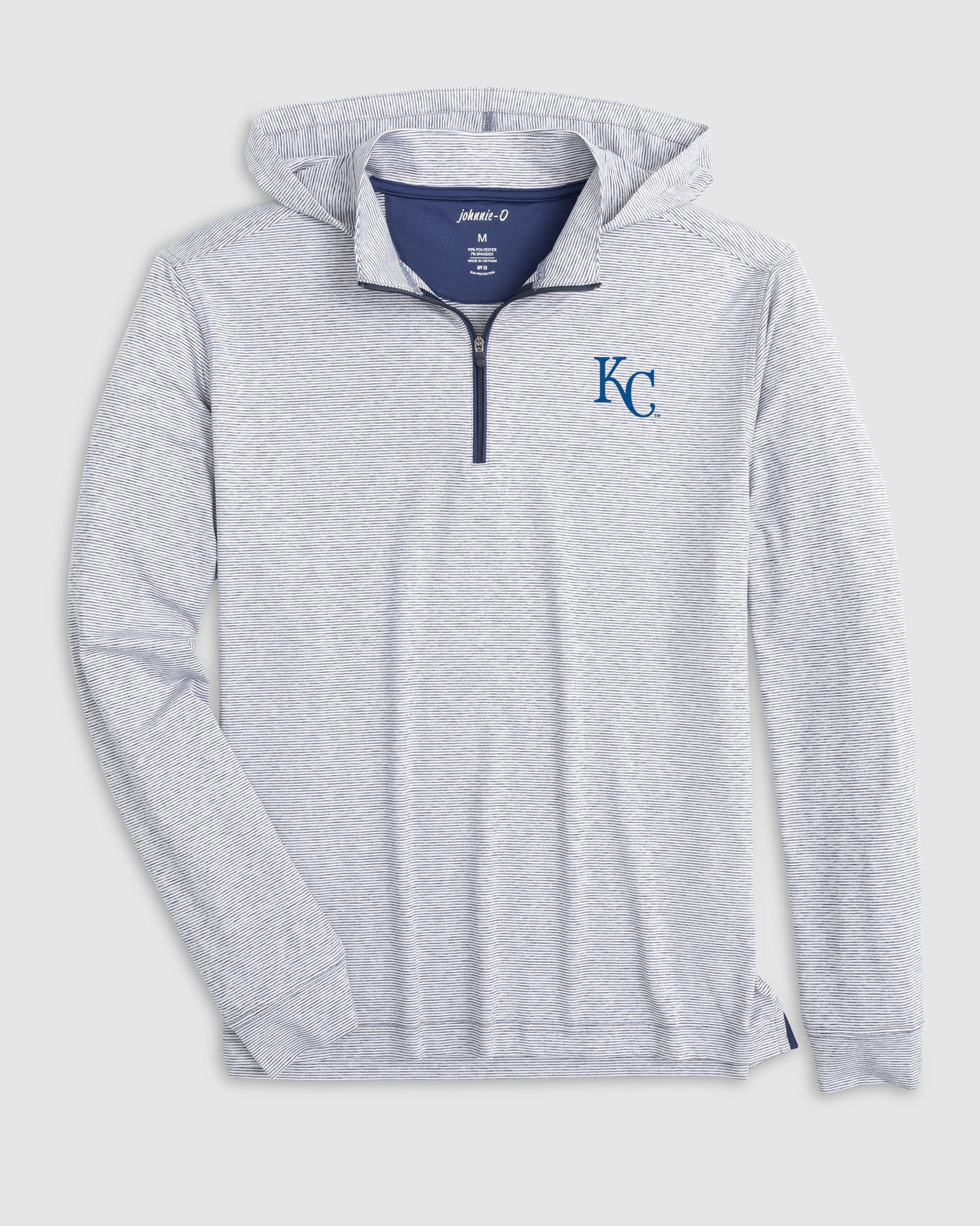 Kansas City Royals Hybrid Performance 1/4 Zip Hoodie
