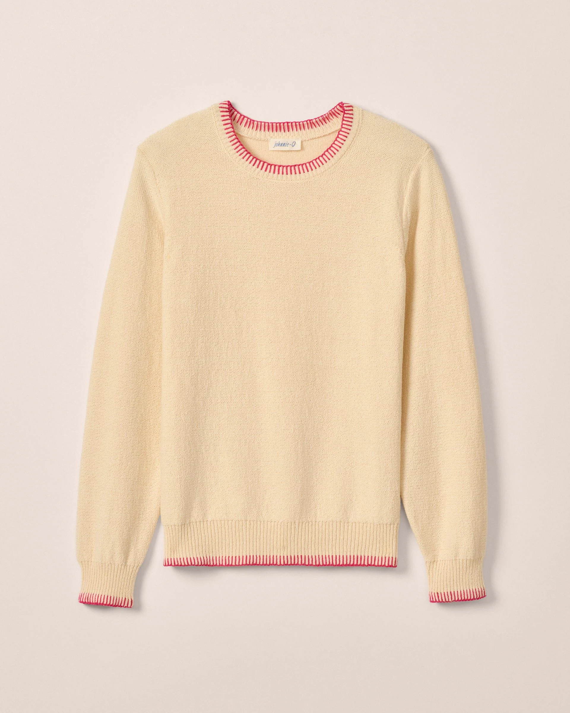 Blanche Cotton Blend Crewneck Sweater