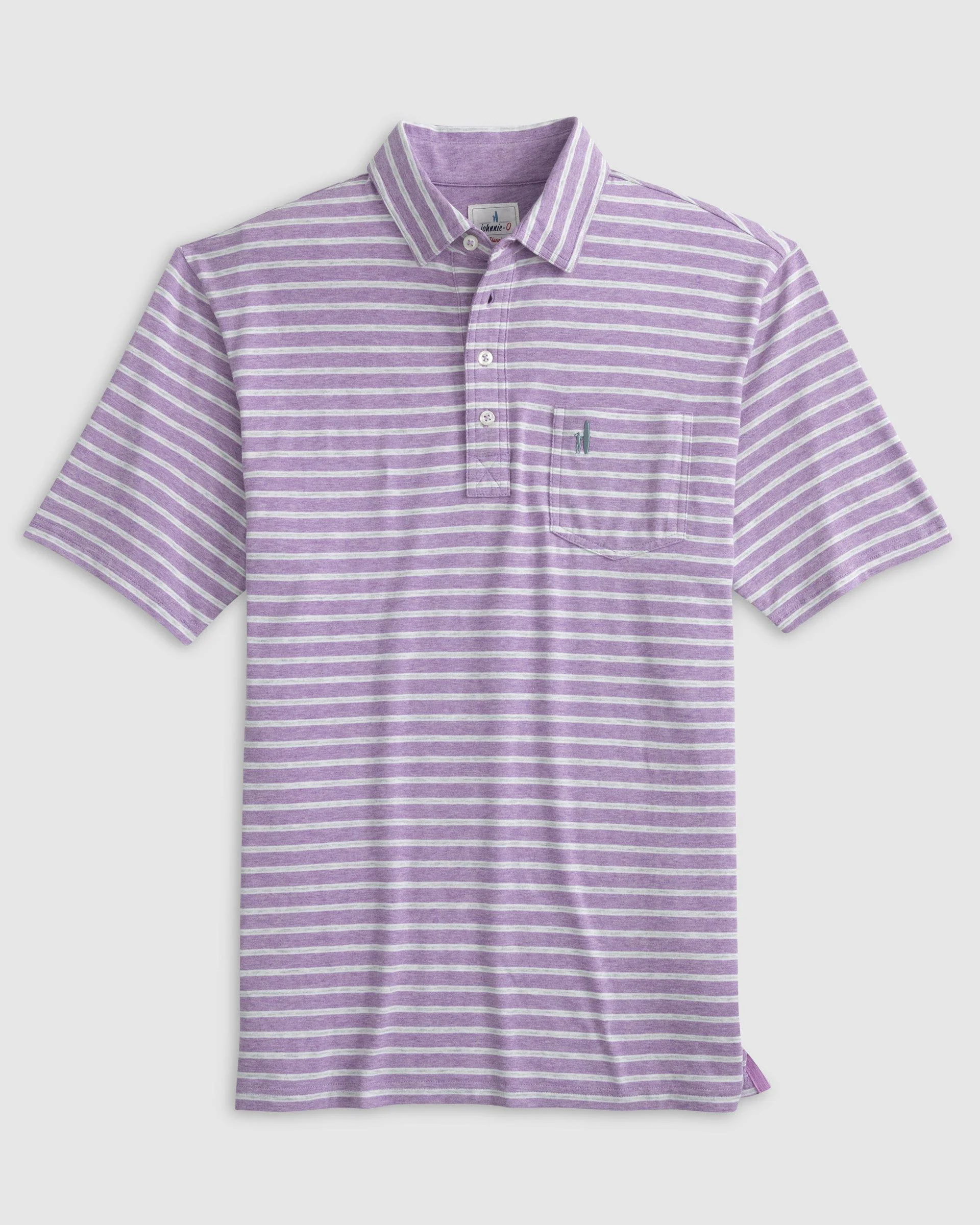 Original 4-Button Polo - Matthis Stripe