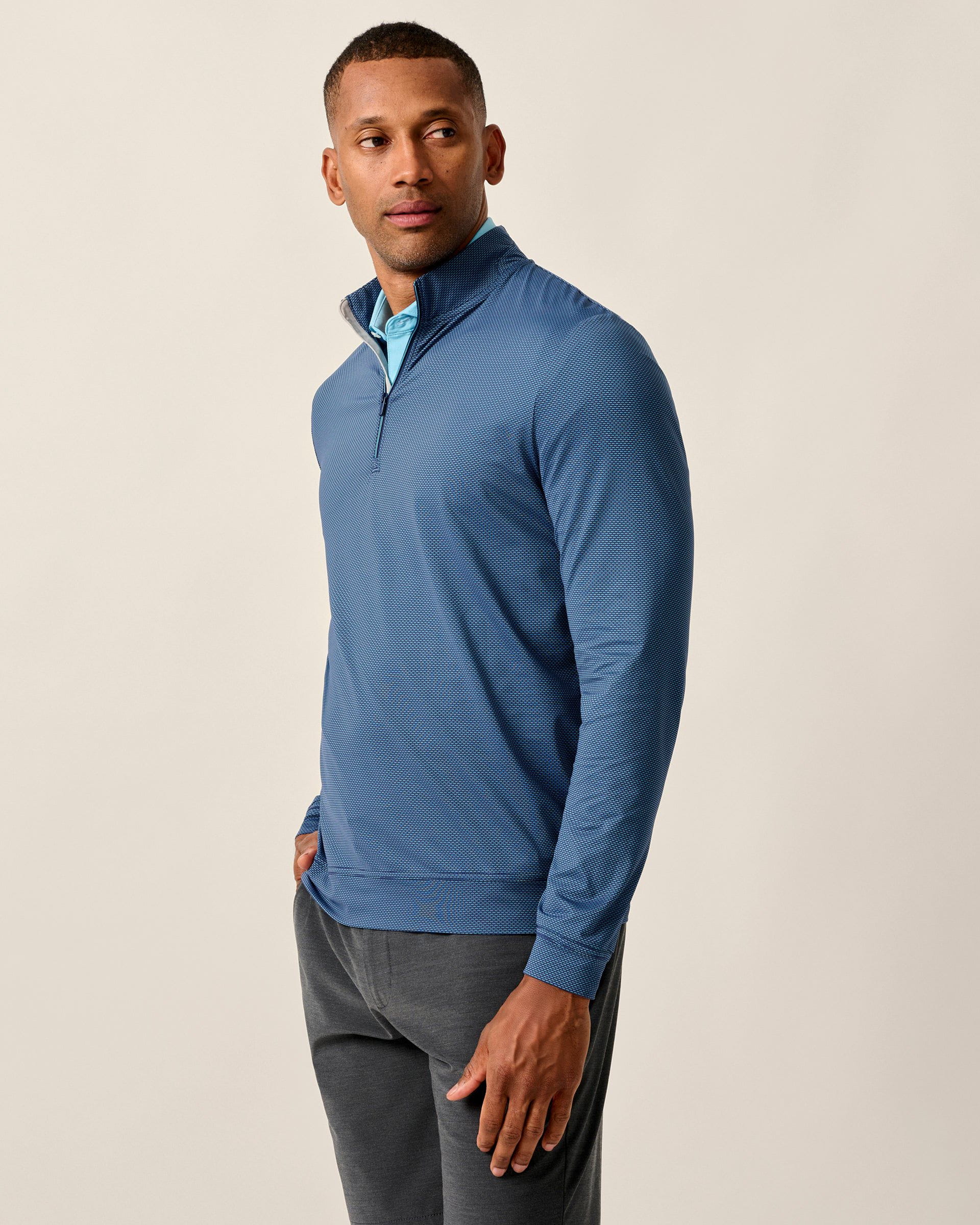 Jamie Jacquard Stretch 1/4-Zip Pullover