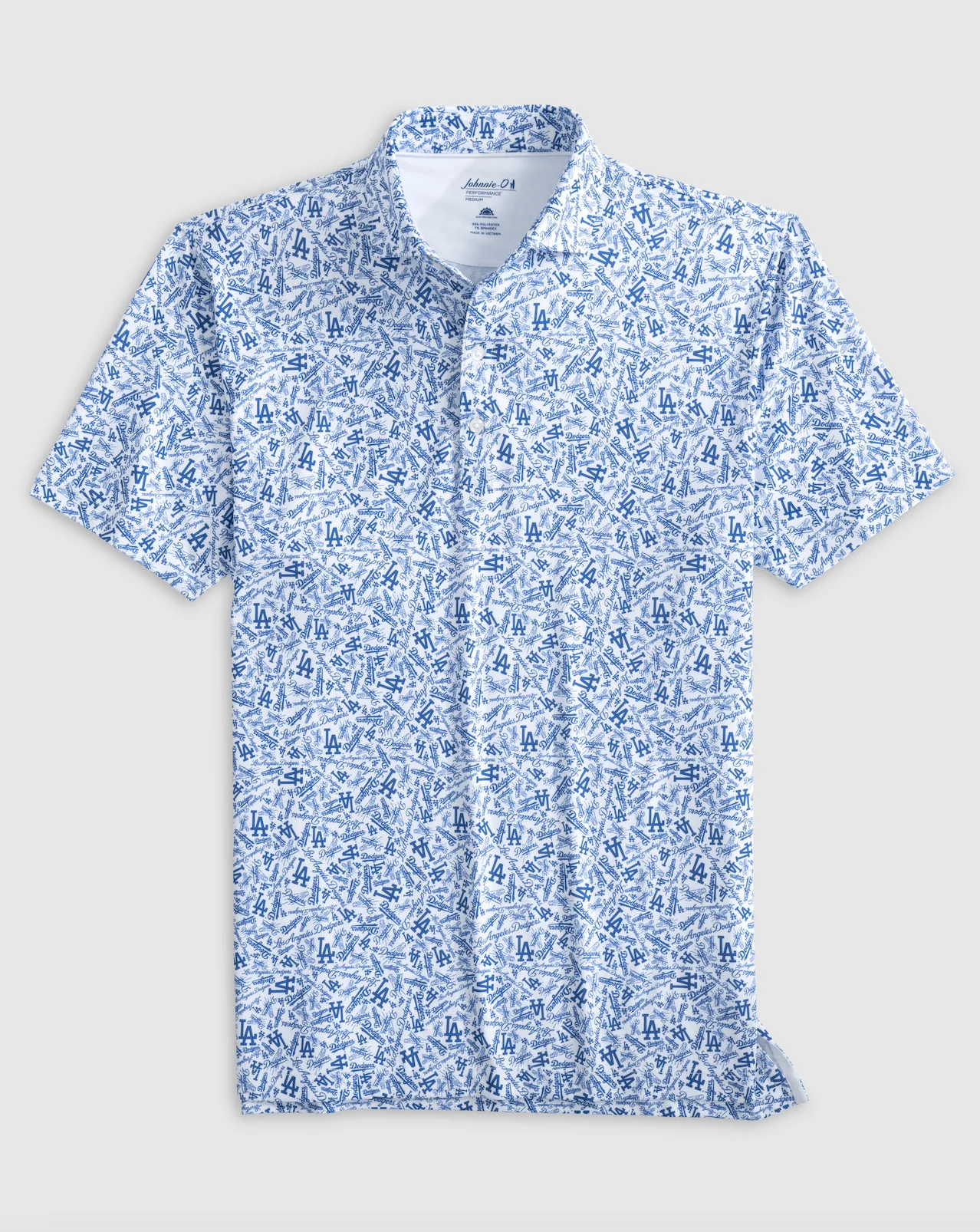 Los Angeles Dodgers Galvin Performance Jersey Printed Polo