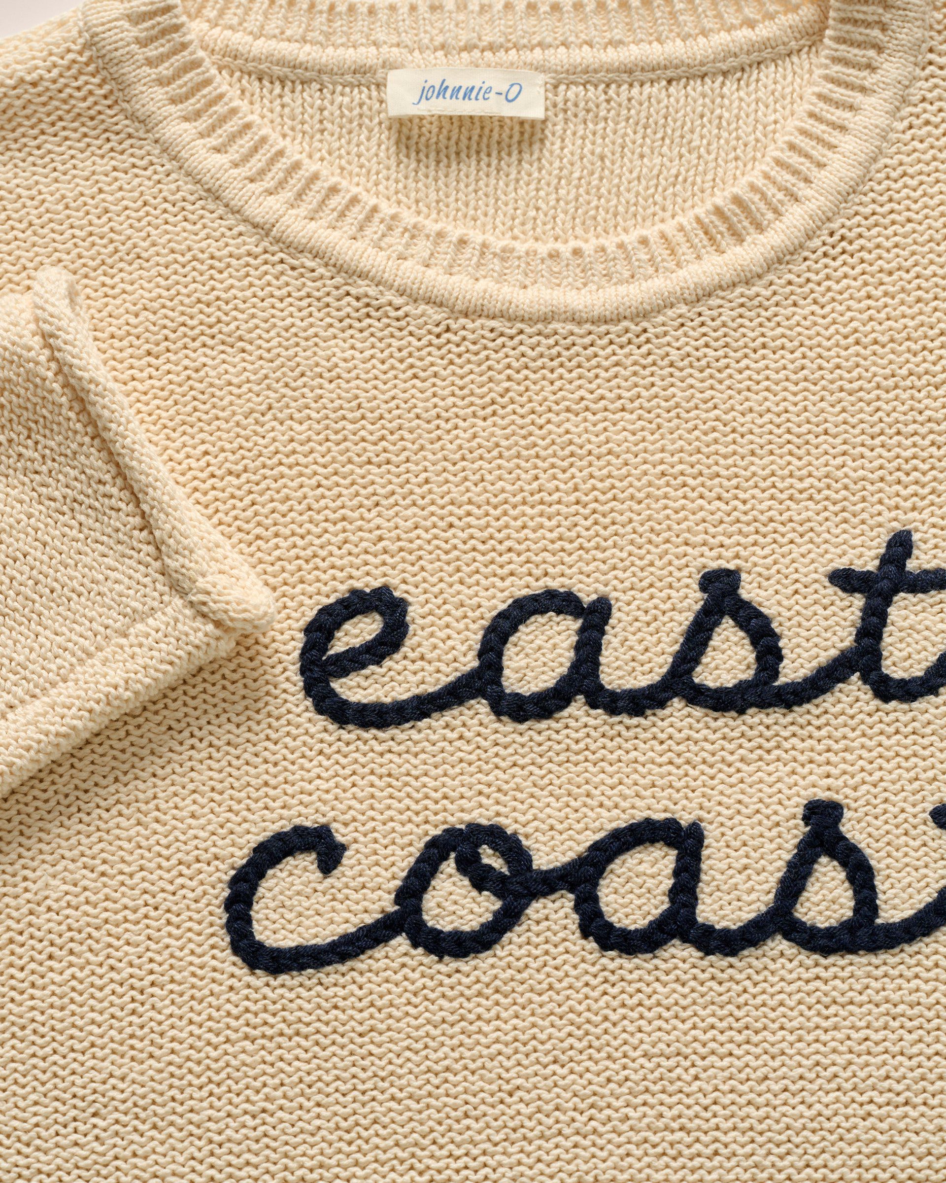 Coastal Chloe Cotton Blend Crewneck Sweater
