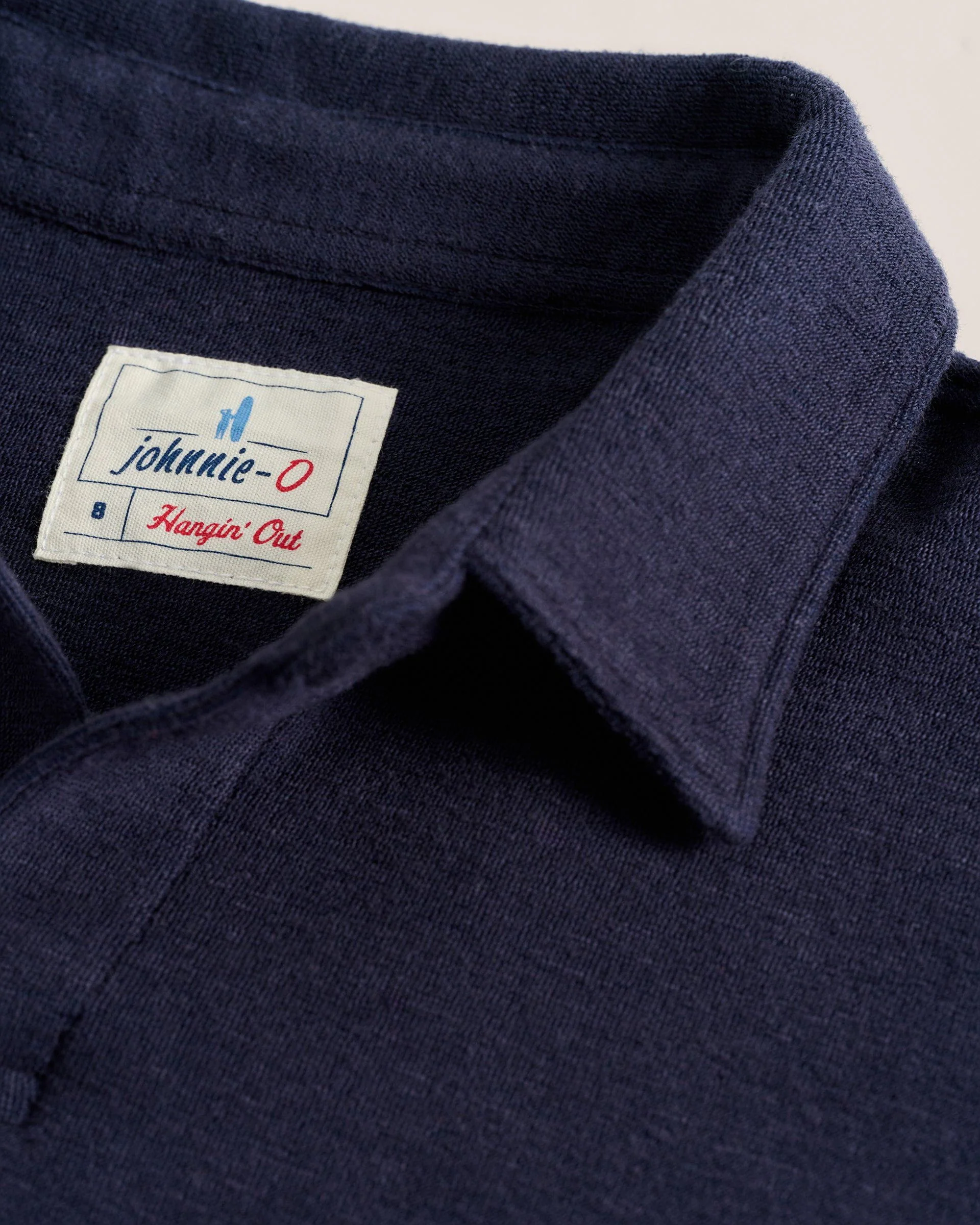 French Terry Johnny Collar Jr. Polo - Frankie
