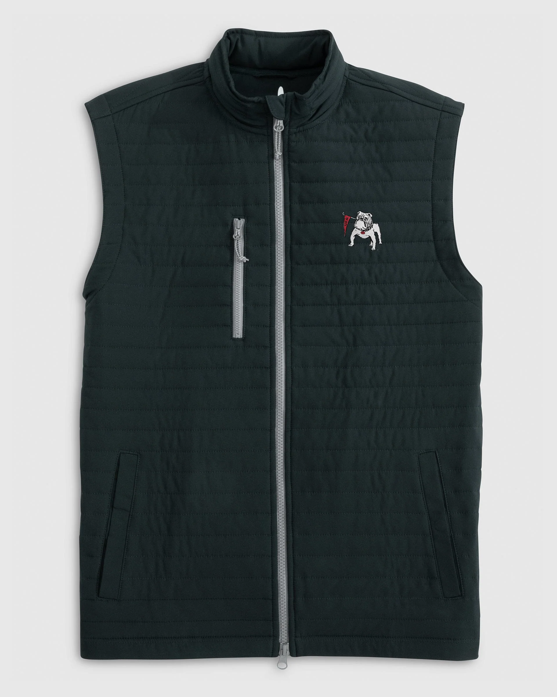 Georgia Crosswind Quilted Performance Vest - Vault Logo