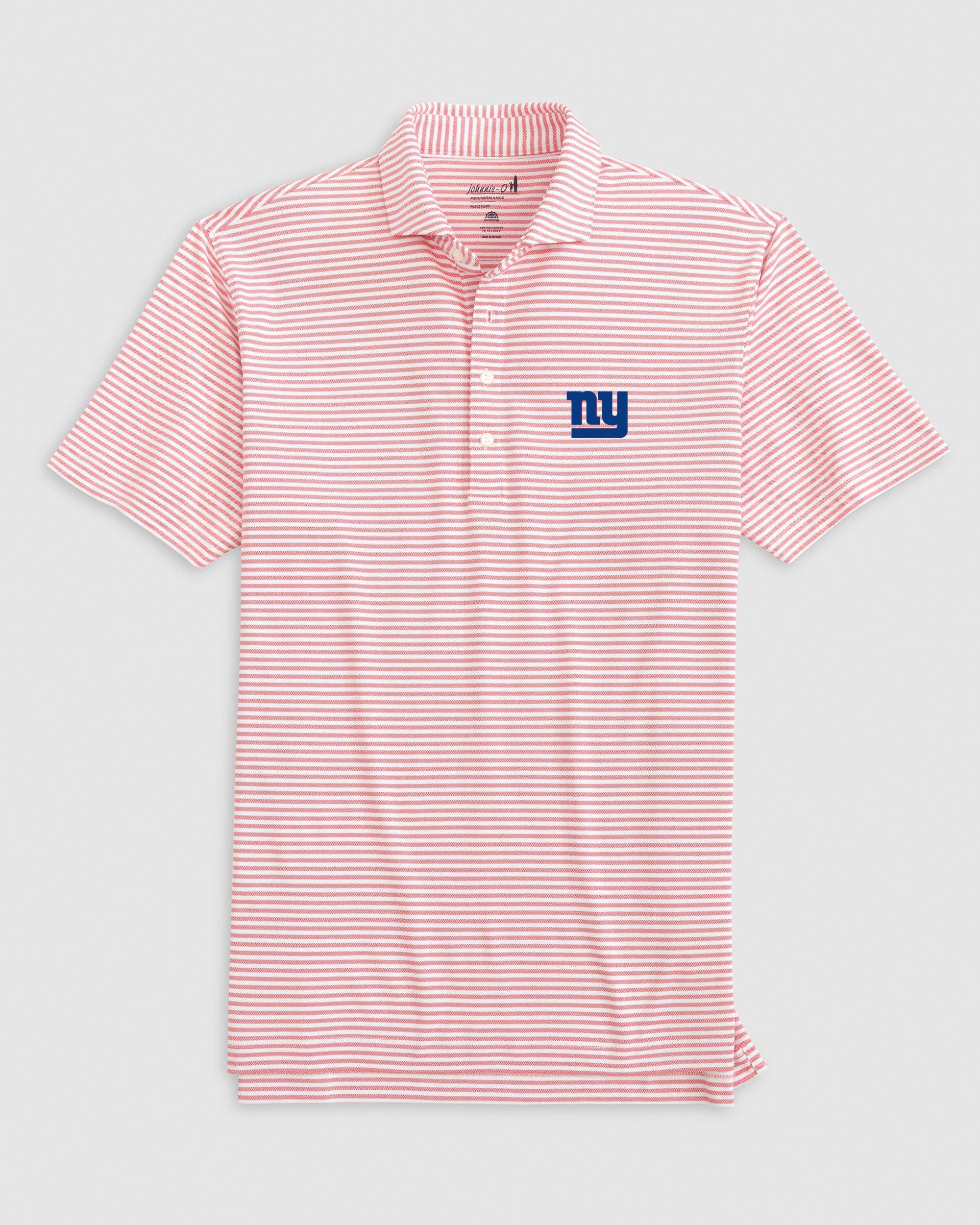 New York Giants Stetsons Performance Mesh Polo