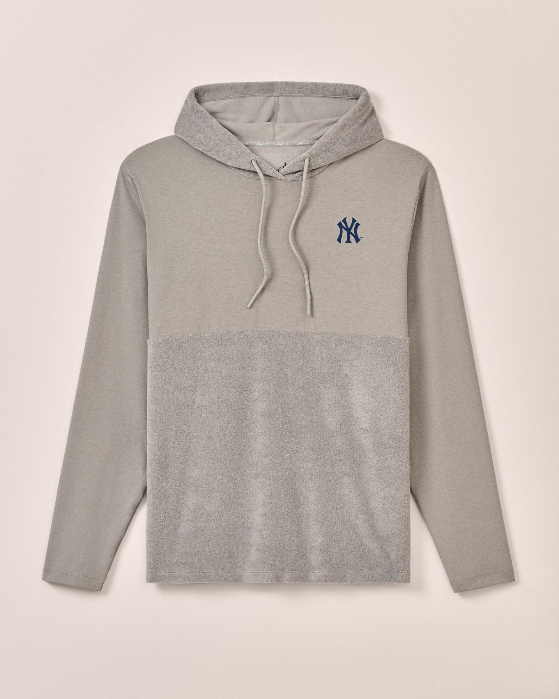 New York Yankees Haggard Mixed Media Hoodie