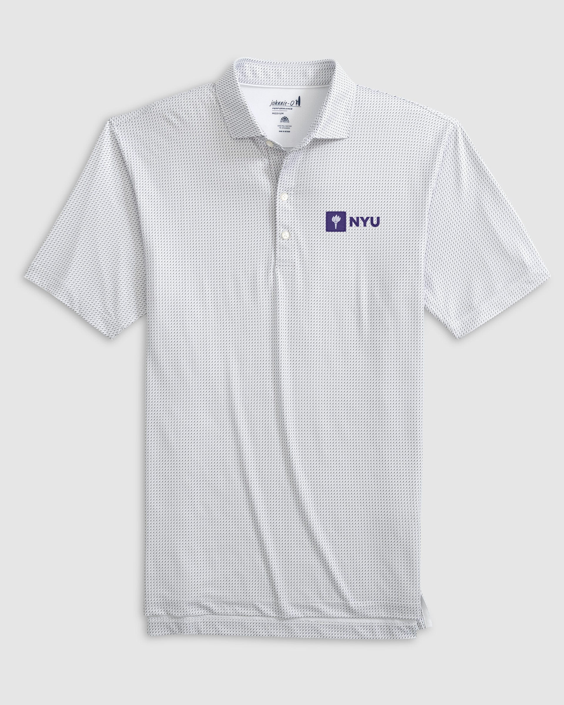 New York Tee Time Printed Performance Jersey Polo