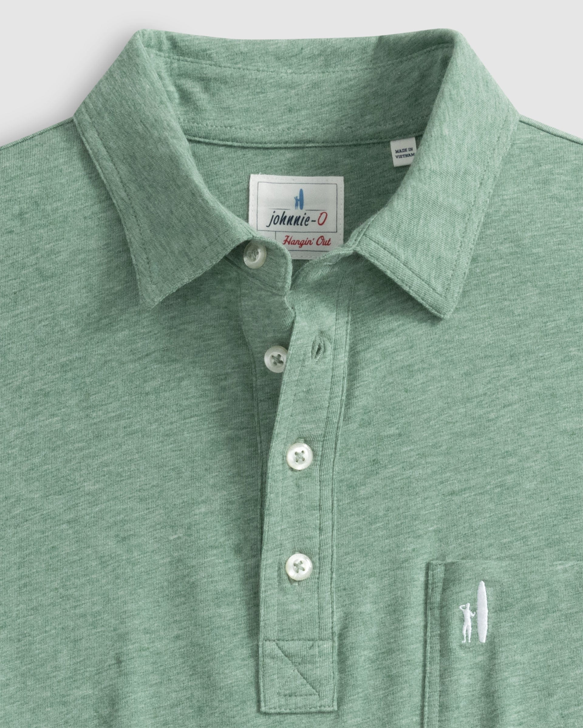 Original 4-Button Polo - Heathered 2.0