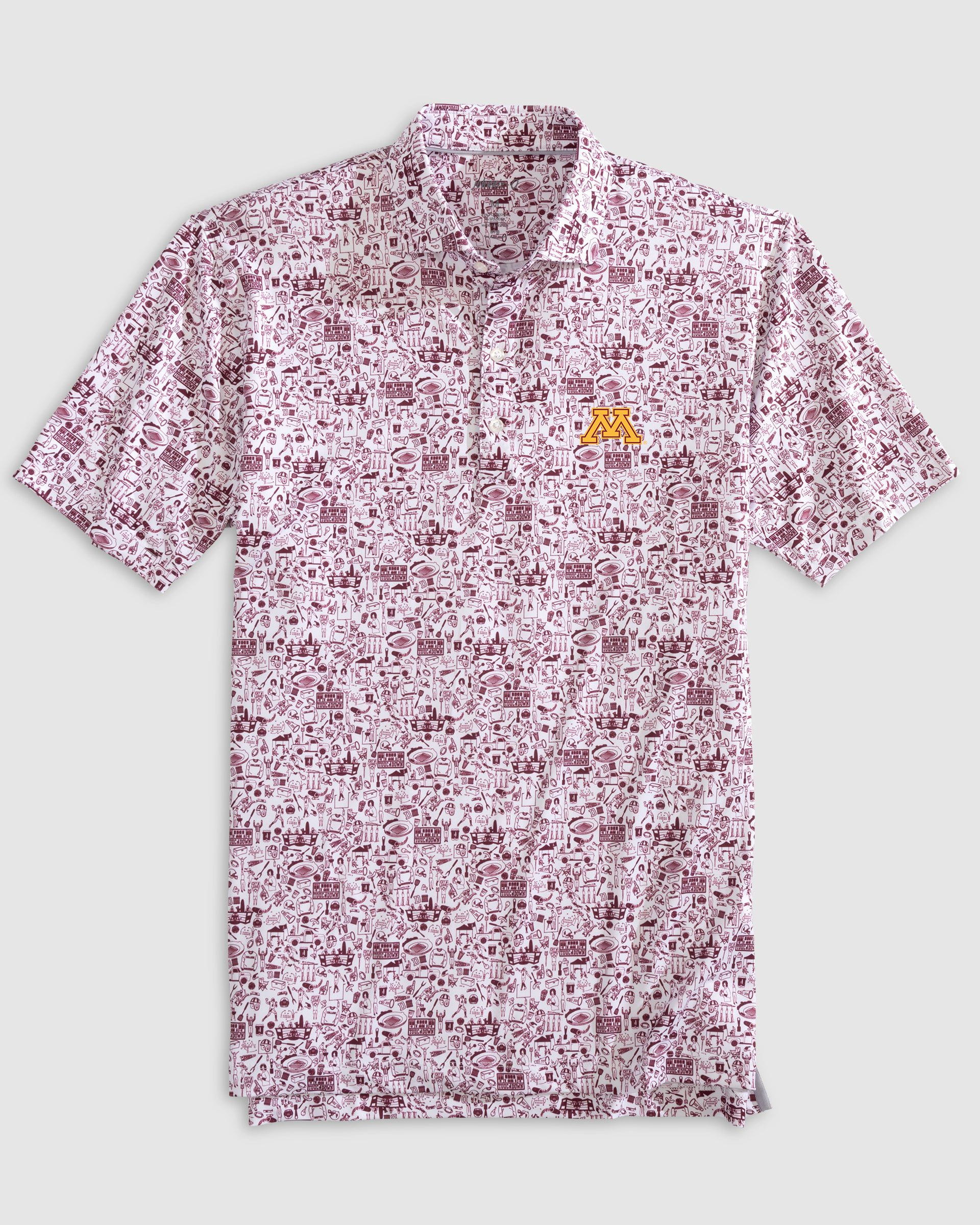 Minnesota Tailgater 2.0 Printed Jersey Performance Polo