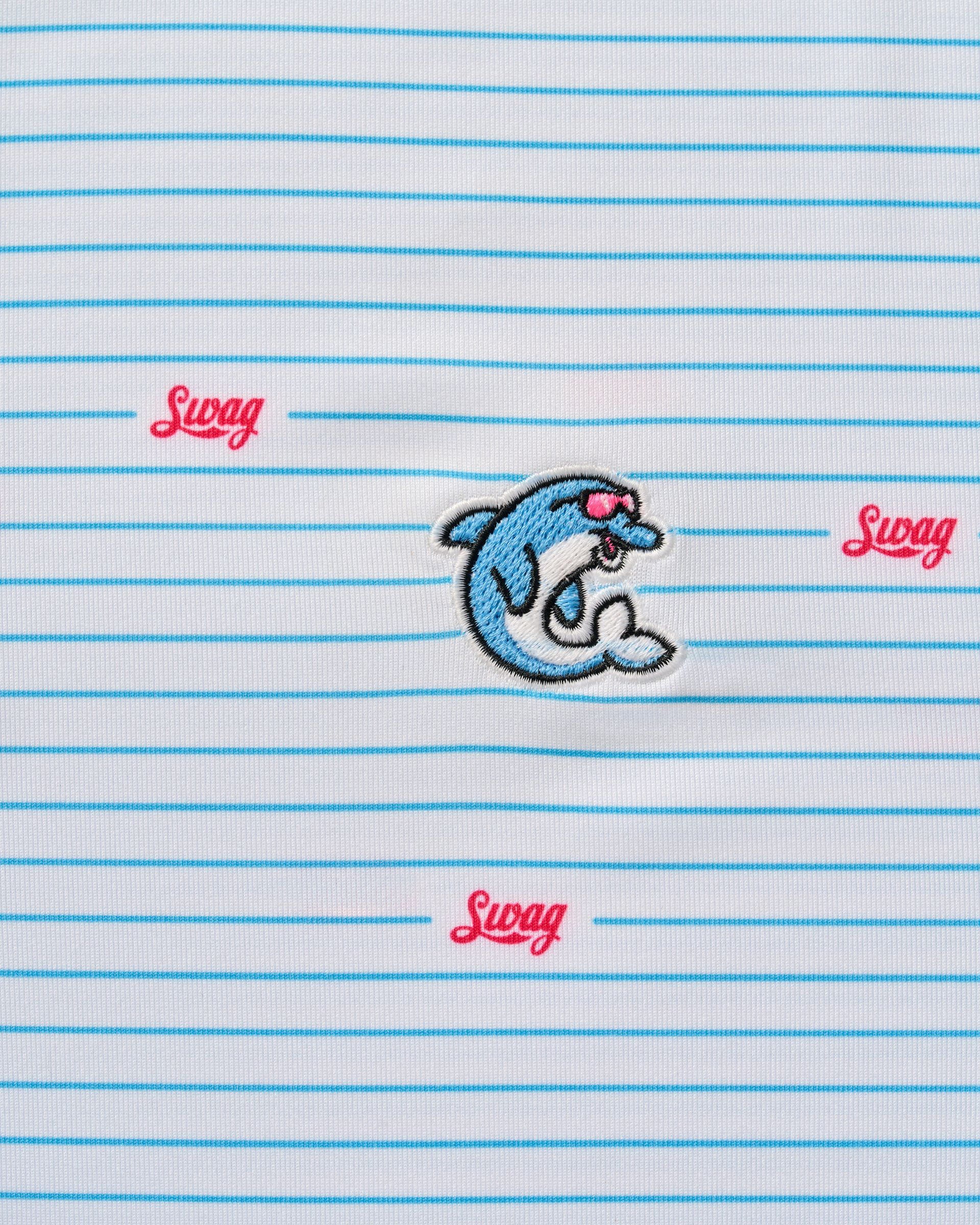 SWAG Golf x Johnnie-O Performance Polo - Wavefinder