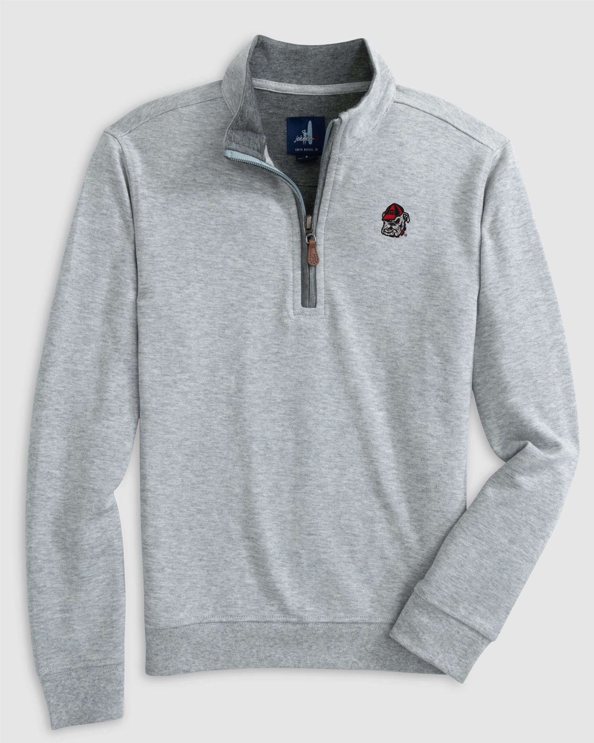 Georgia Sully Jr. 1/4 Zip - Bulldog Head Logo