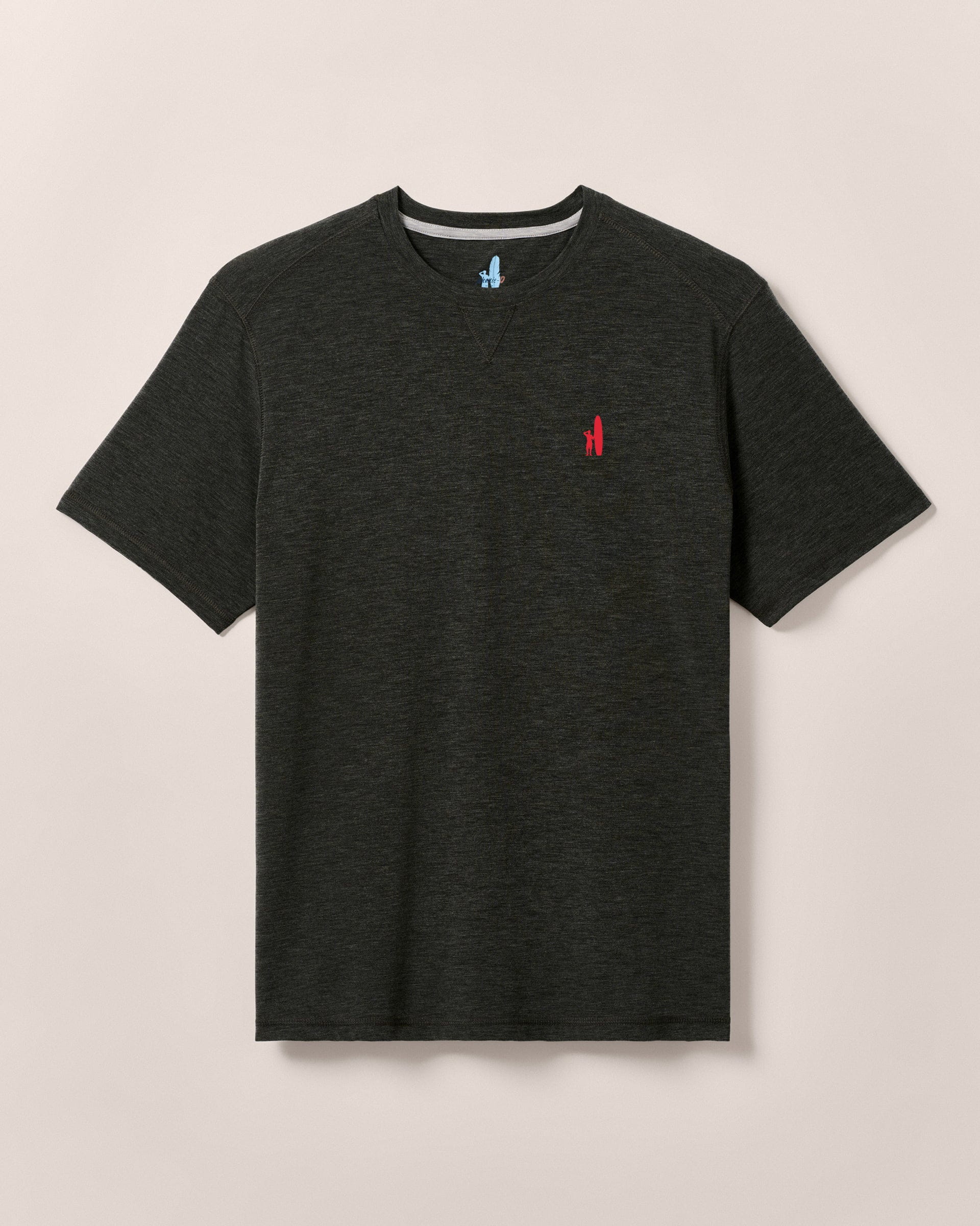 Custom Surfer Logo Course Performance T-Shirt