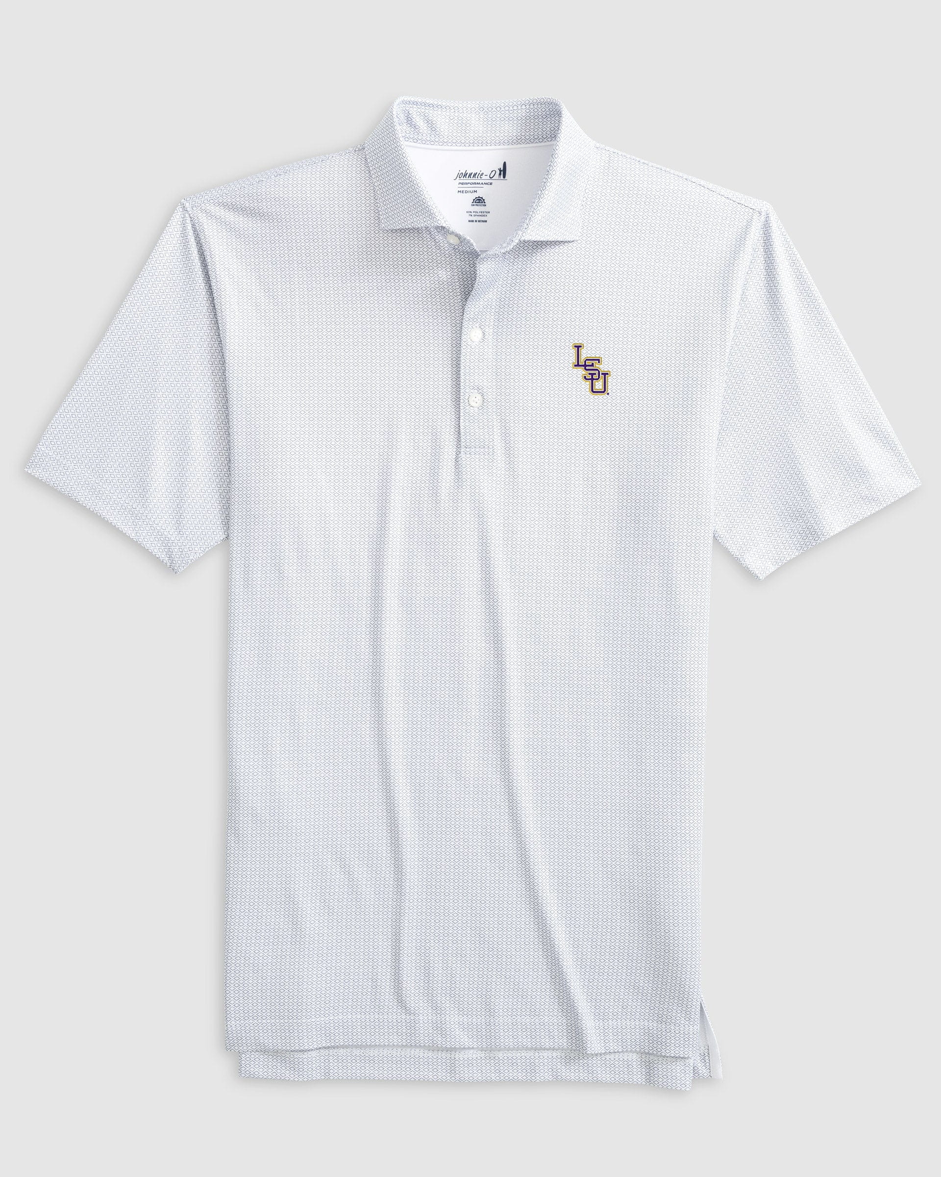 Louisiana State Slade Performance Jersey Polo - Baseball Logo