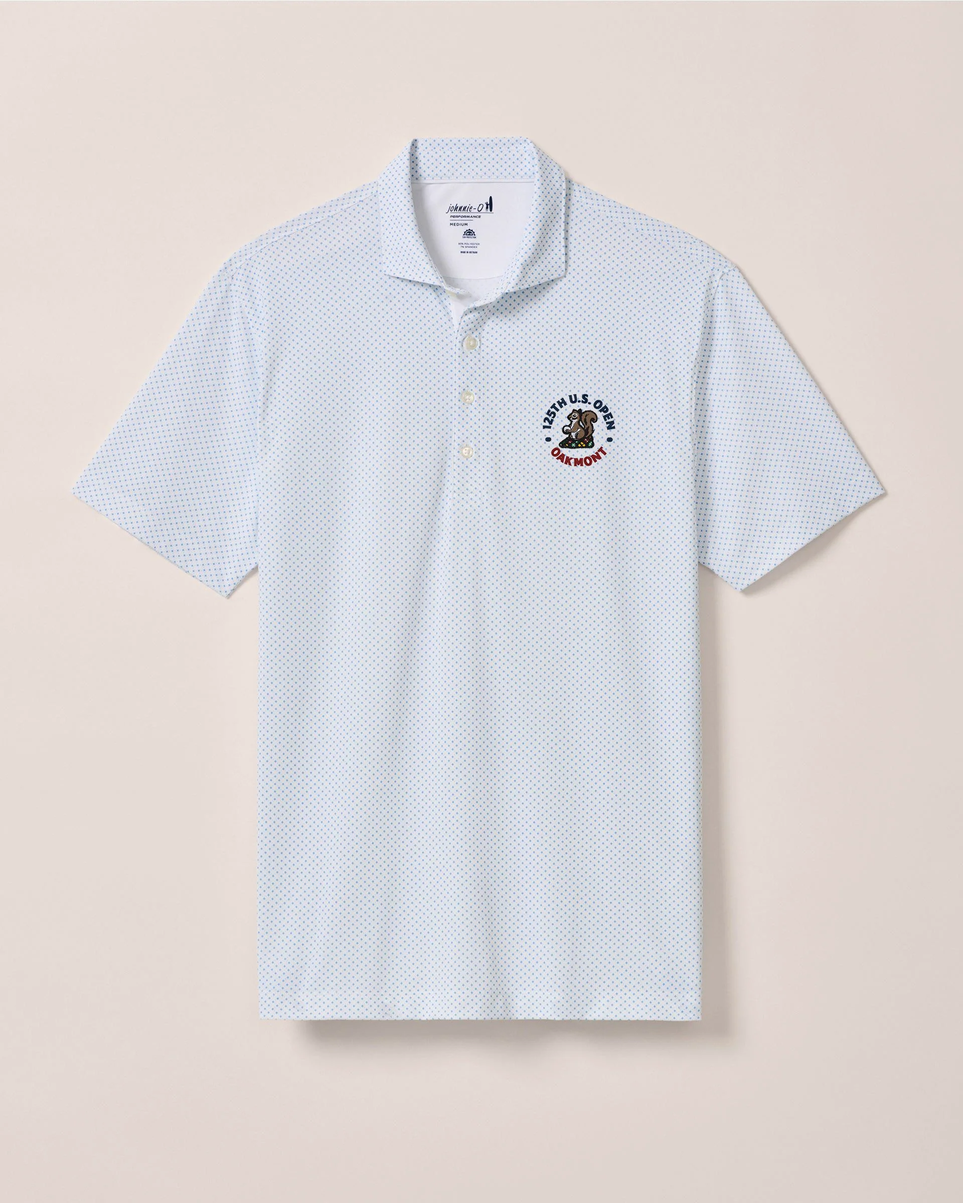 125th U.S. Open Performance Mesh Polo - Cason Print