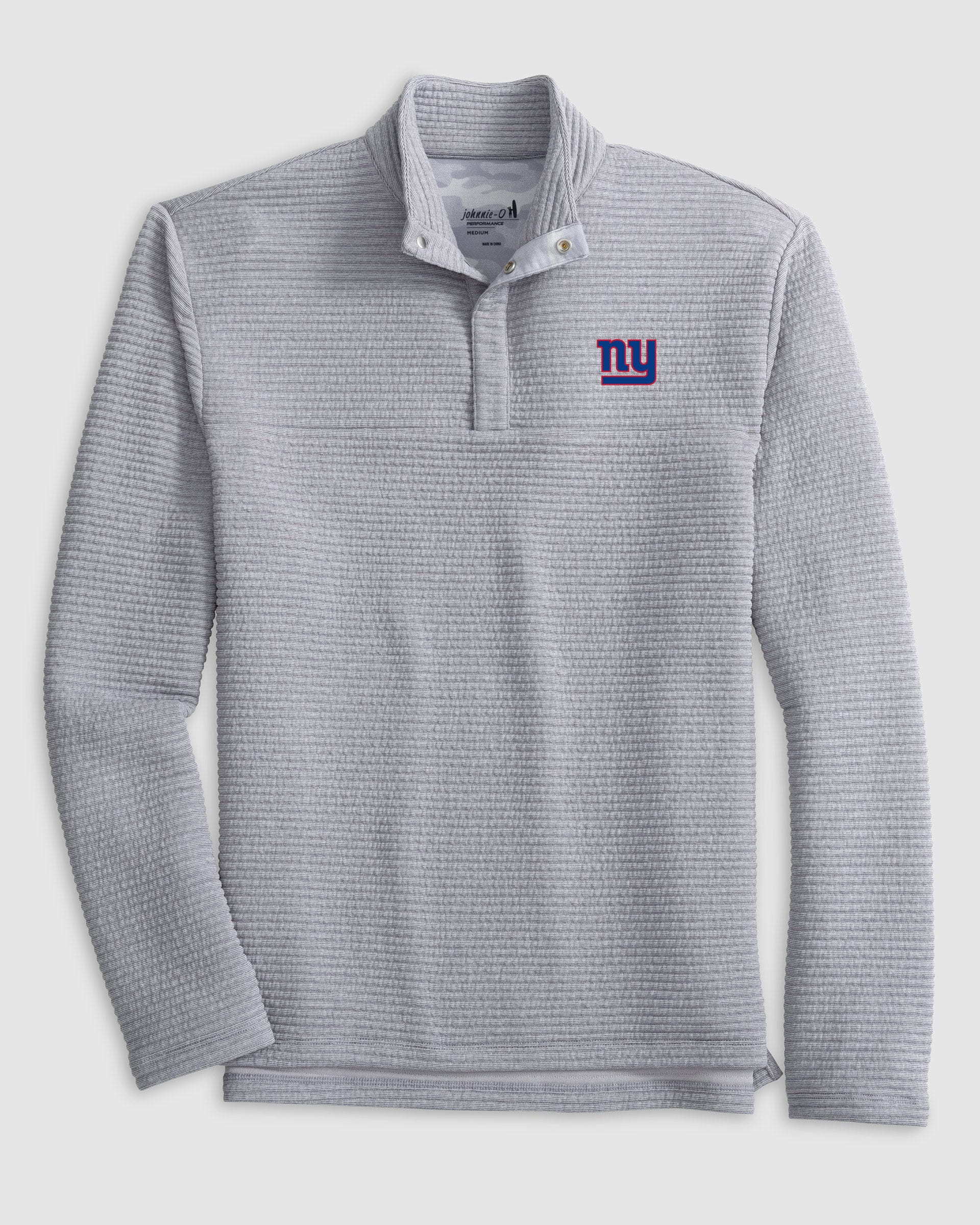 New York Giants Benjy Snap 1/4 Zip Pullover