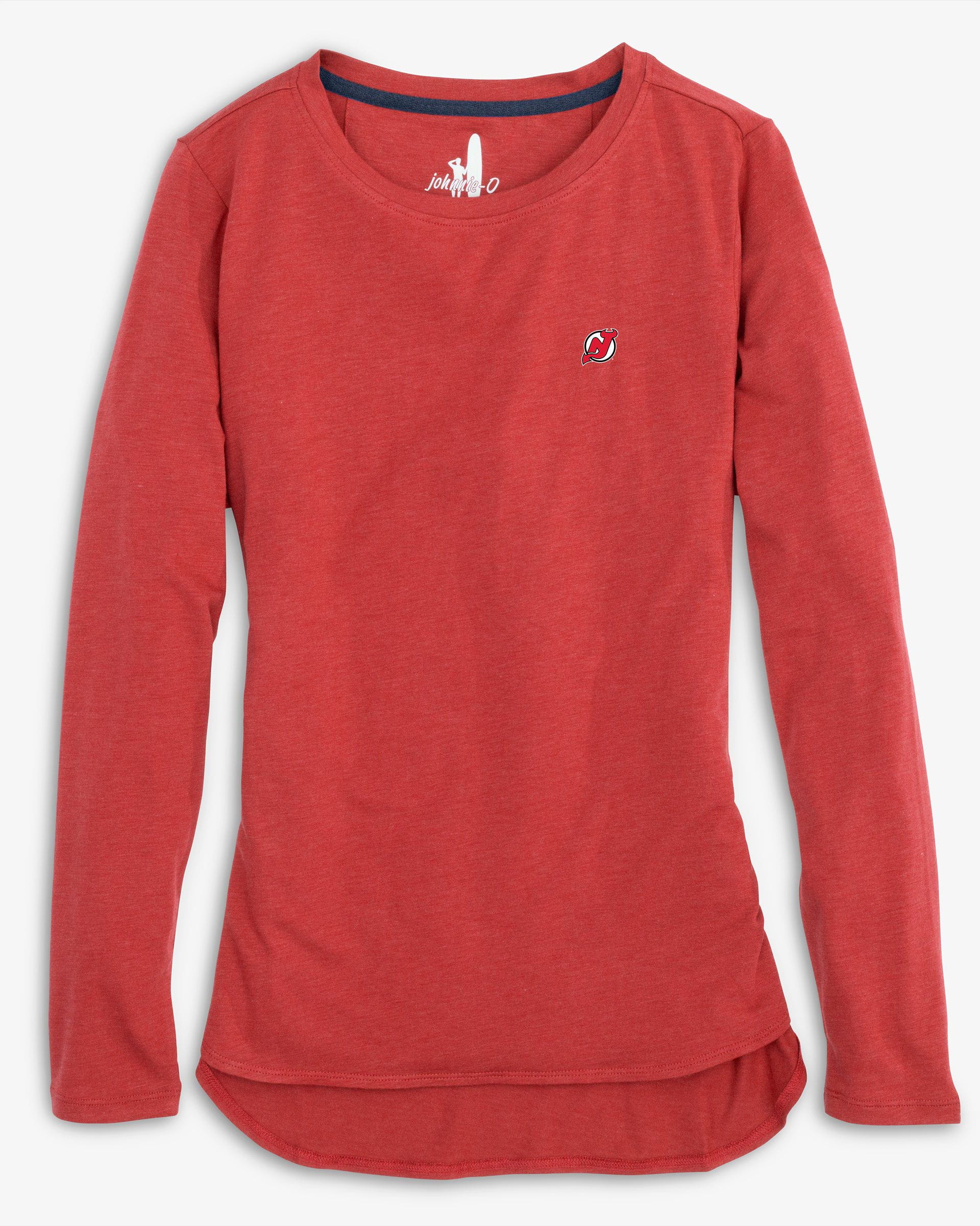New Jersey Devils Addison Long Sleeve T-Shirt