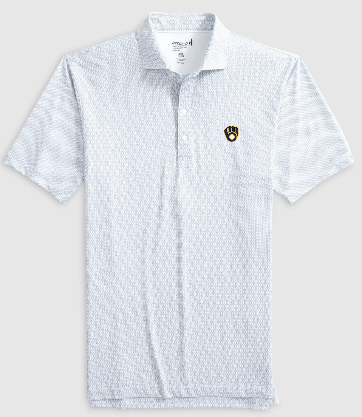 Milwaukee Brewers Slade Performance Jersey Printed Polo