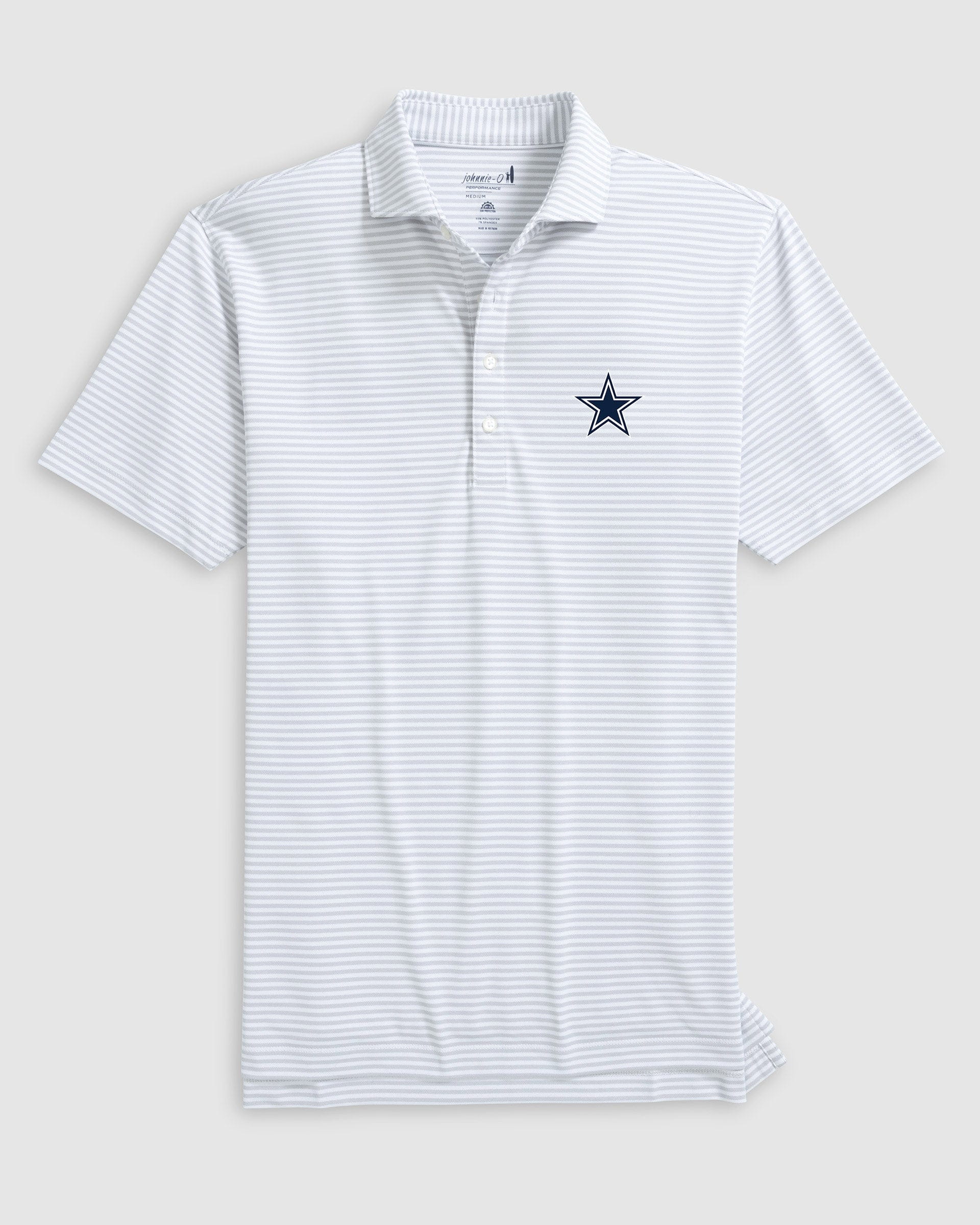 Dallas Cowboys Stetsons Performance Mesh Polo